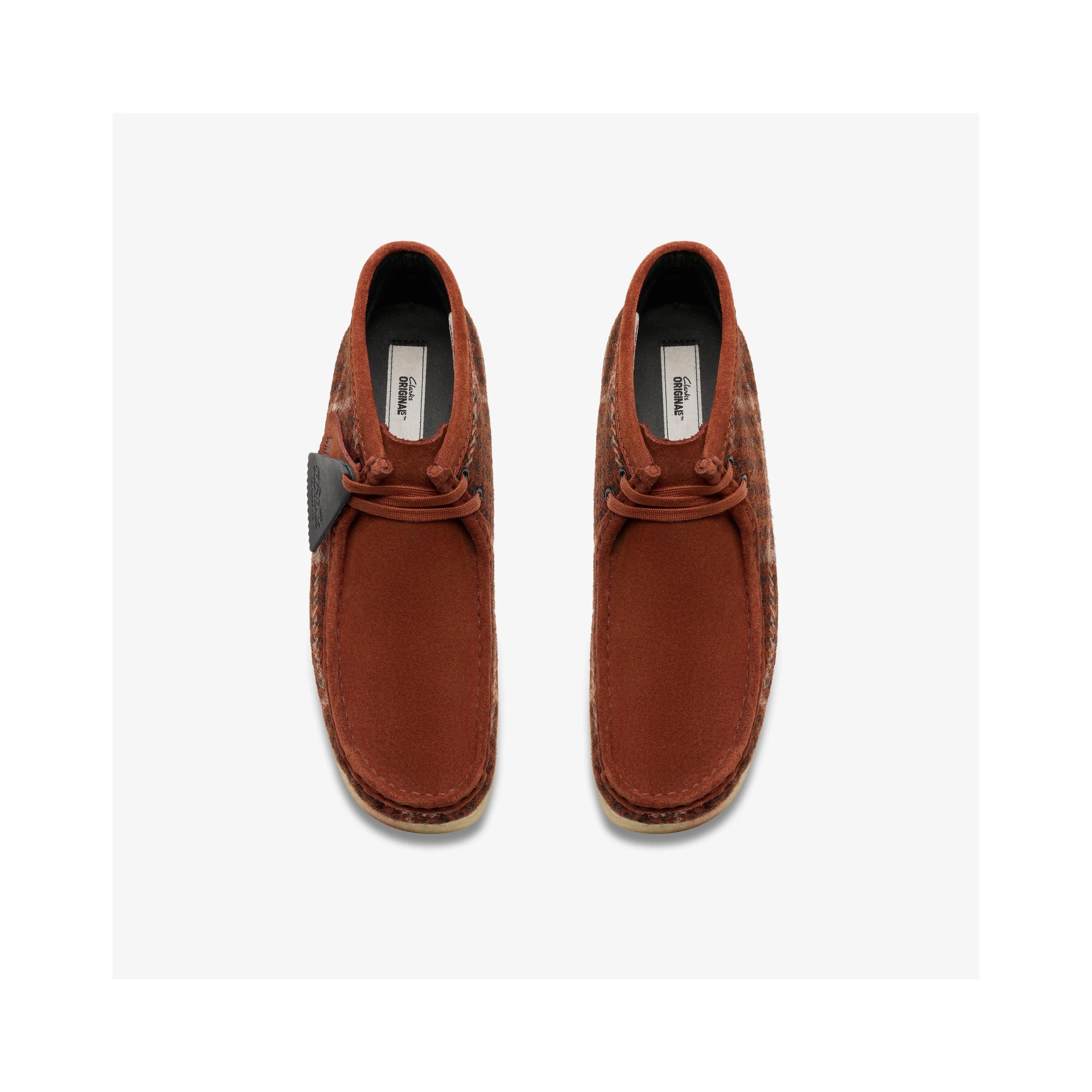 Wallabee Boot Rust Tweed - Tissu - Image 6