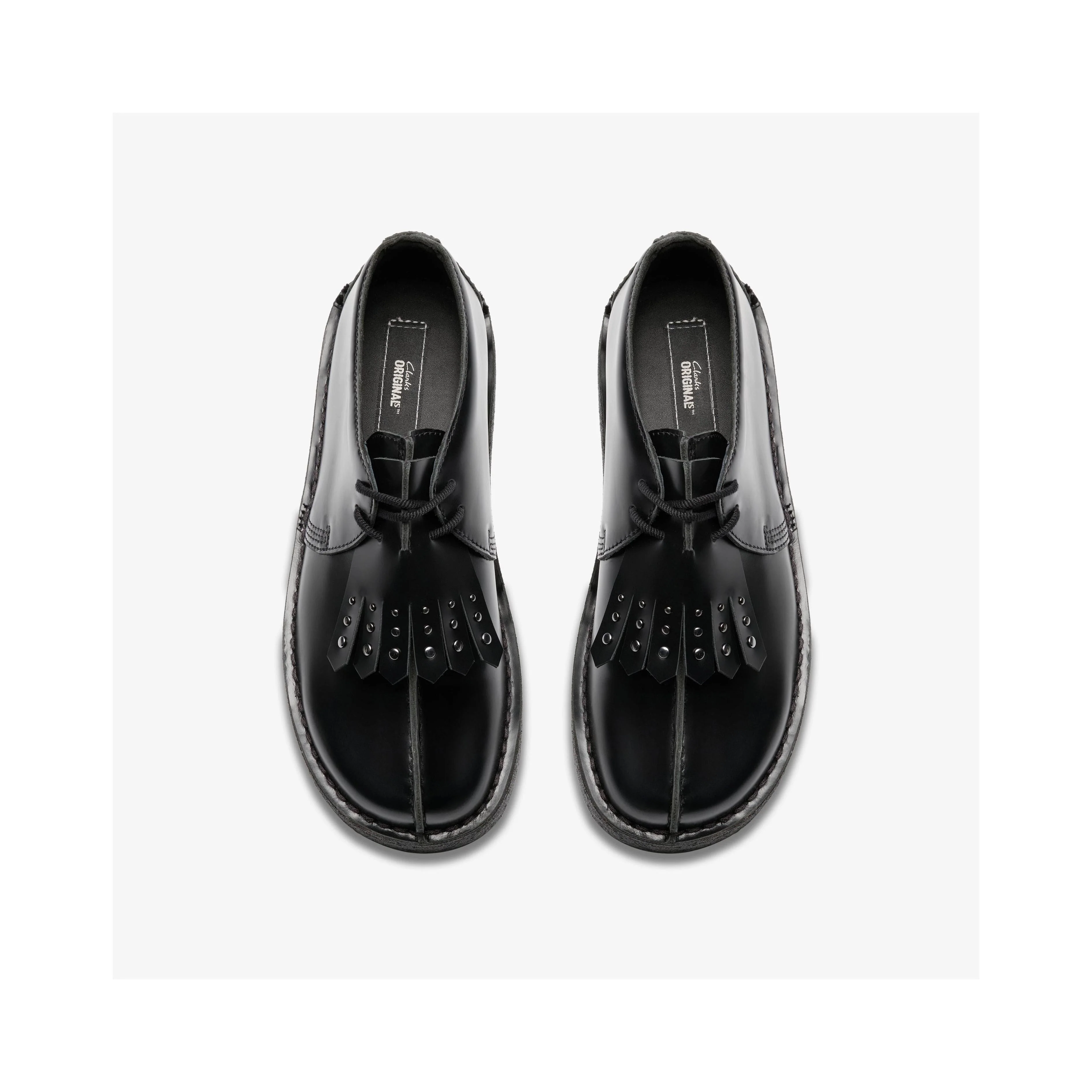 Desert Trek Blk Hishine Lea - Cuir Enduit - Image 6