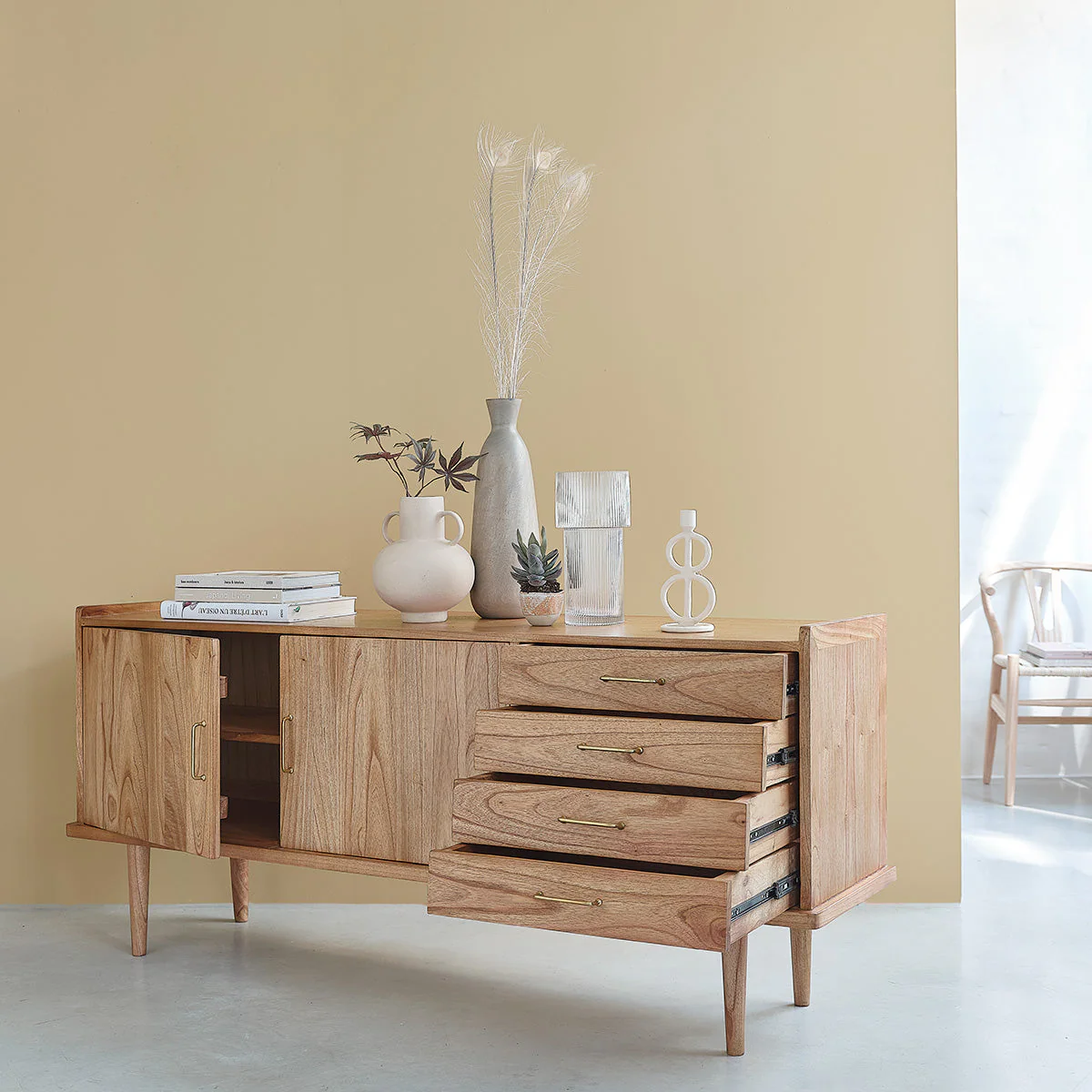 Commode Suzanne - Mindi - Naturel - Image 3