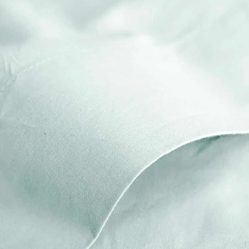 Drap Plat - 100% Coton - Menthe - Image 2