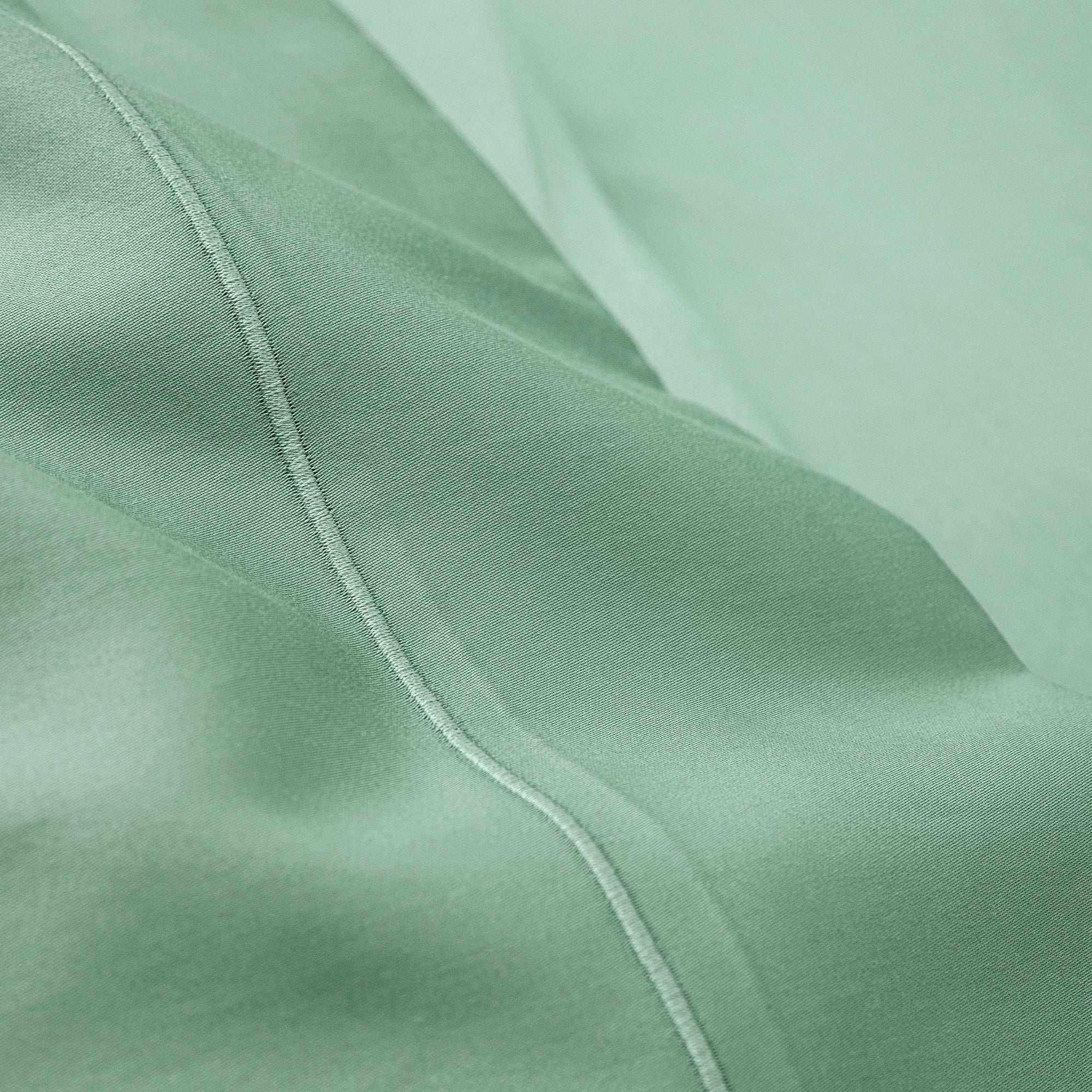 Drap Plat - 100% Percale Coton - Celadon - Image 2