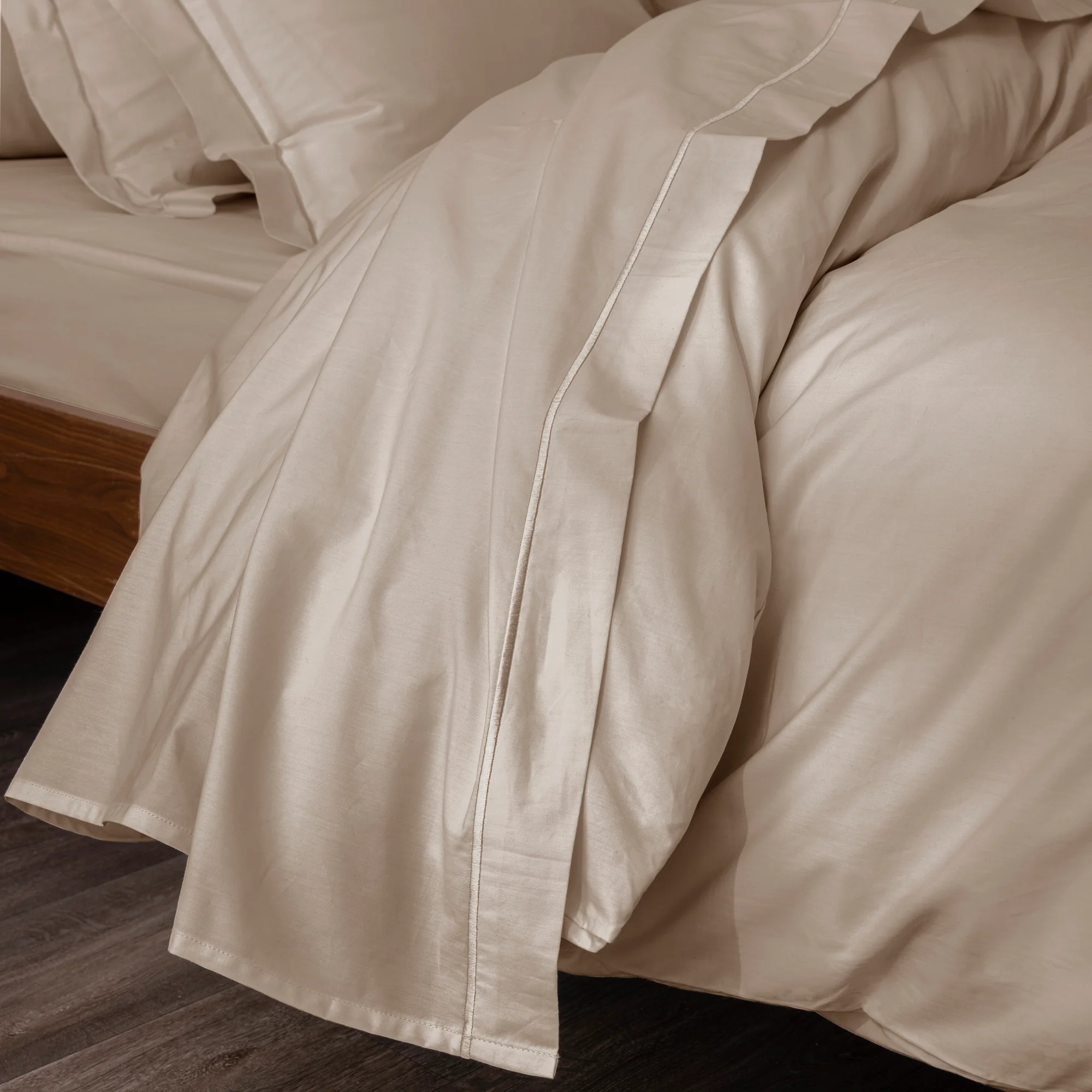 Drap Plat - 100% Percale Coton - Lin - Image 9
