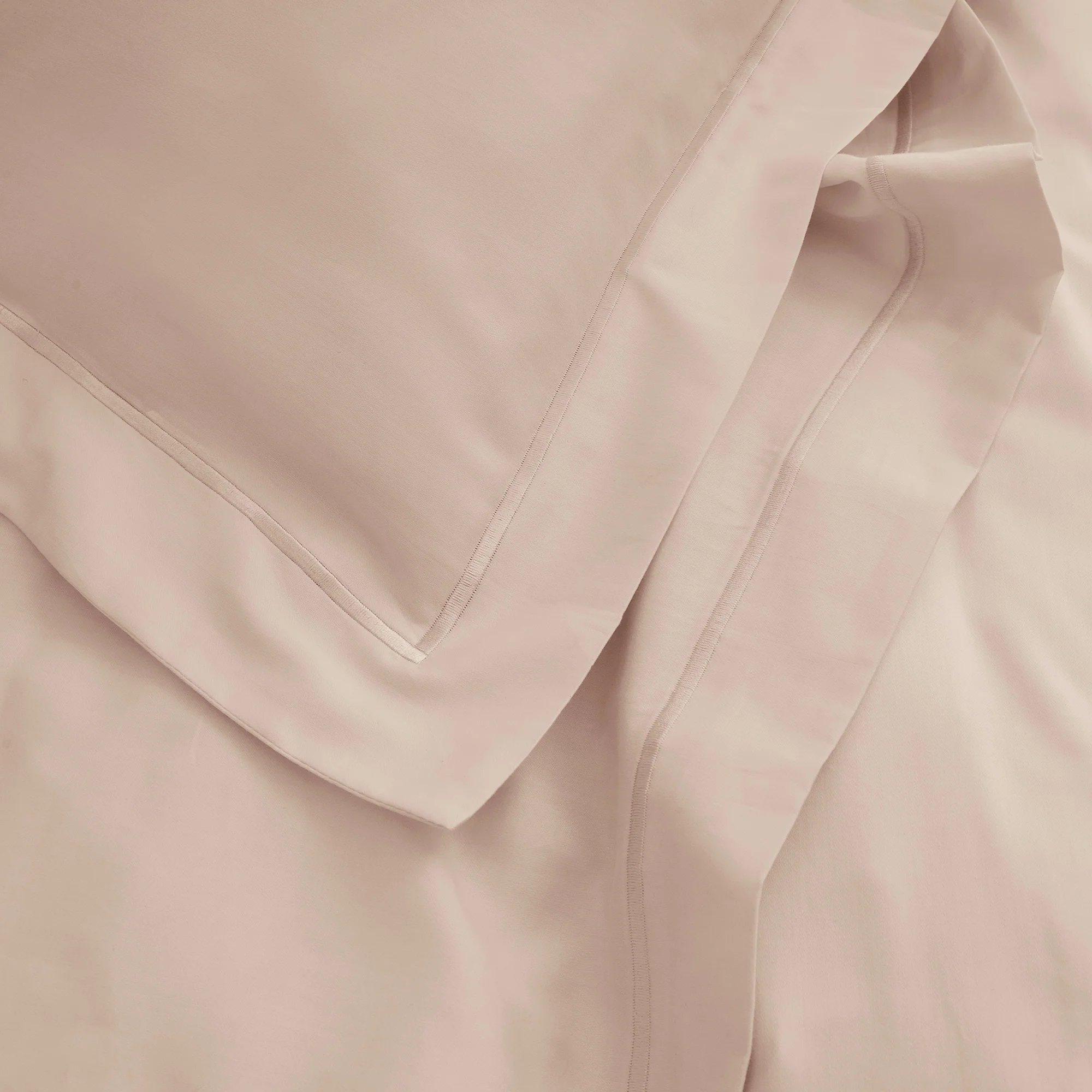 Drap Plat "Prestige" - Satin De Coton - Rose Blush - Image 3