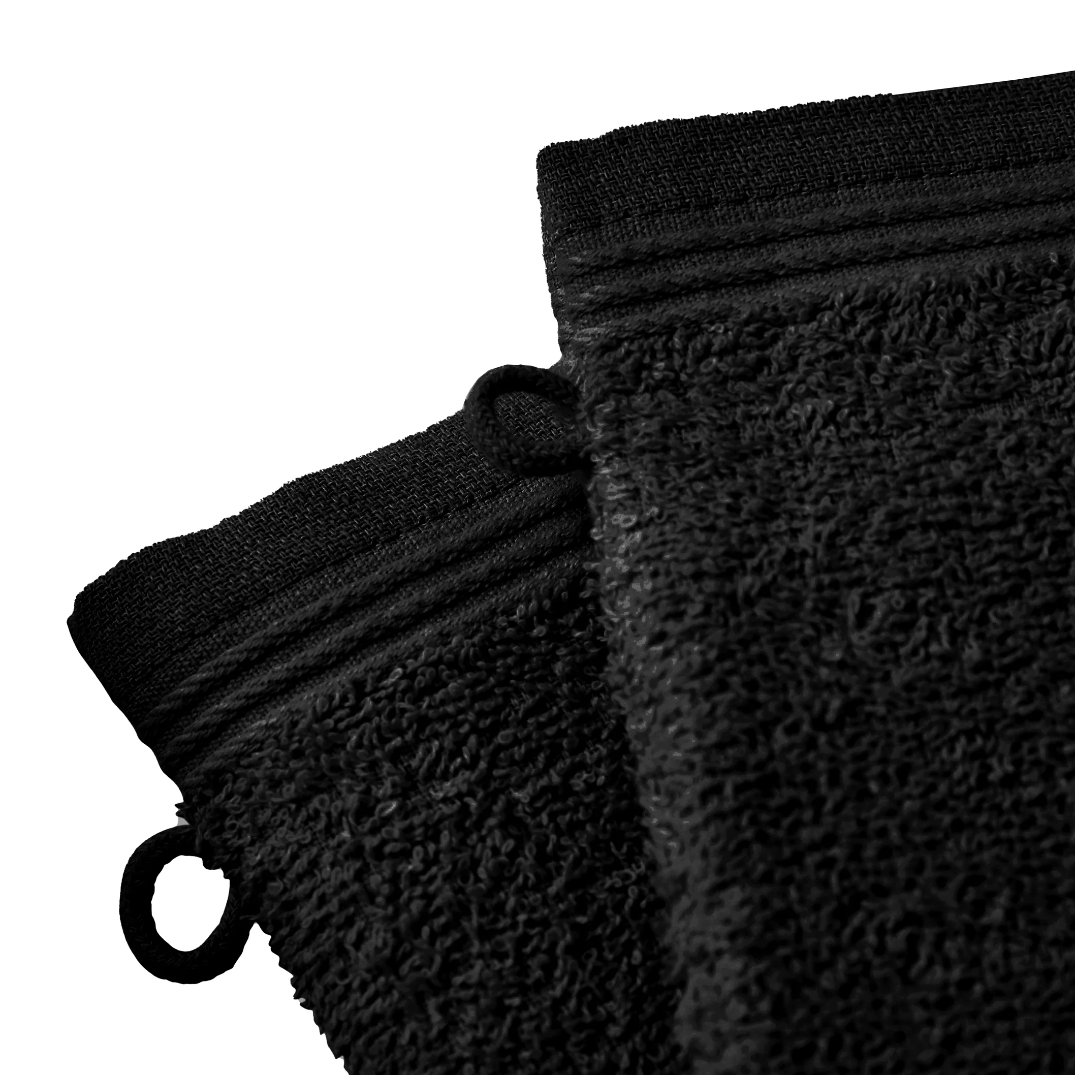Lot De 2 Gants De Toilette "Spa" - 100% Coton - Truffe - Image 3