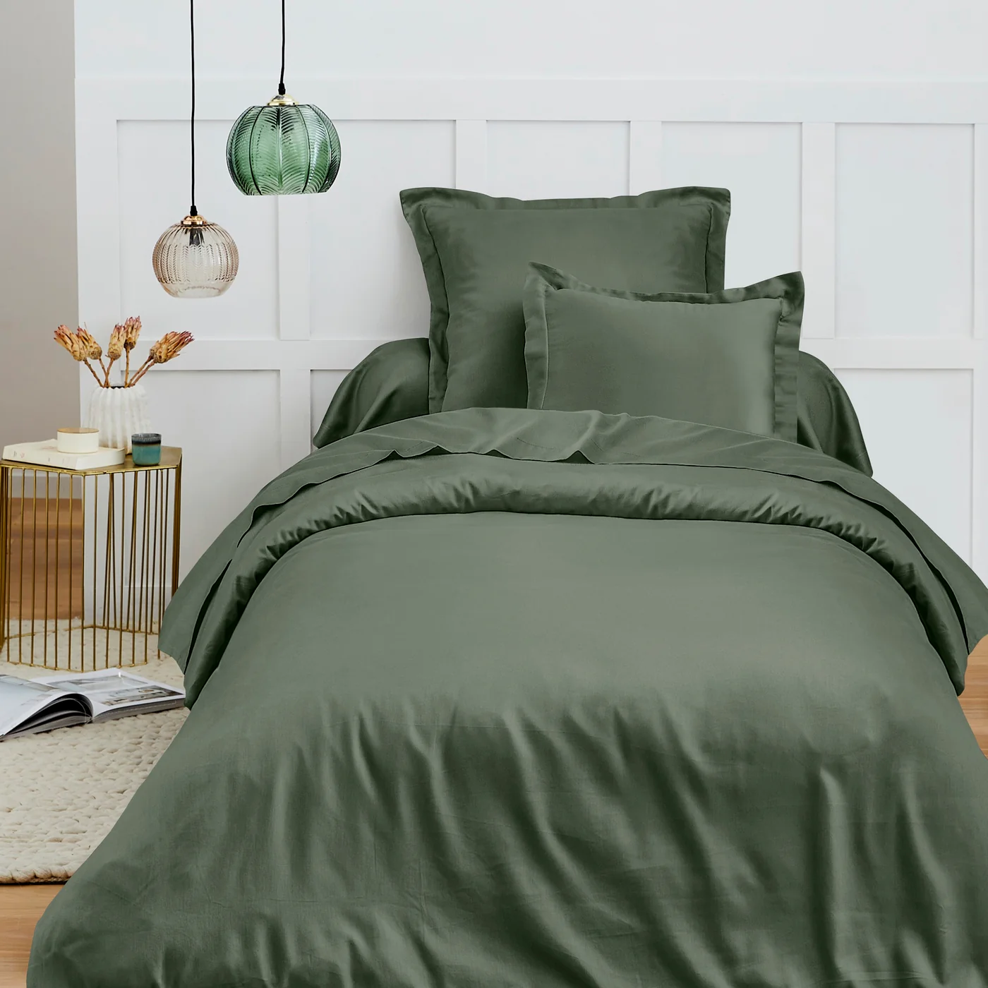 Housse De Couette - 100% Coton - Romarin - Image 2