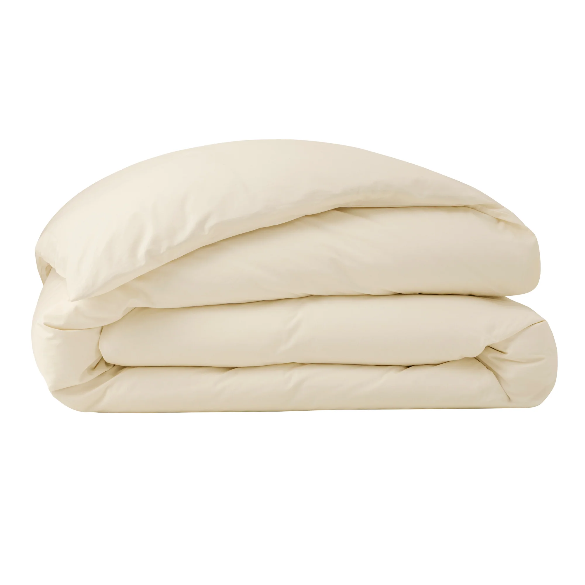 Housse De Couette - 100% Percale Coton - Ivoire - Image 15
