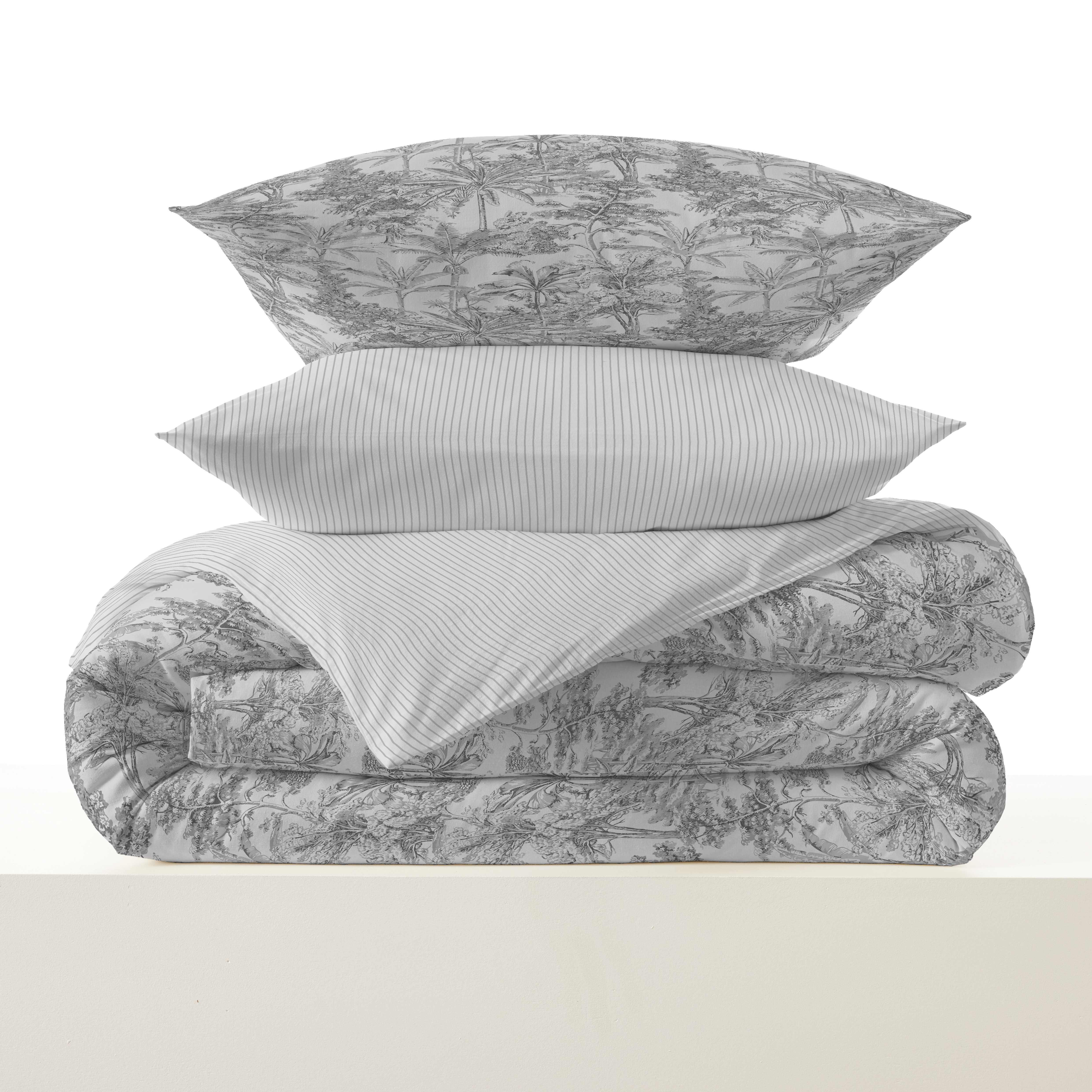 Pack Housse De Couette - 100% Coton - Adama Perle - Image 3