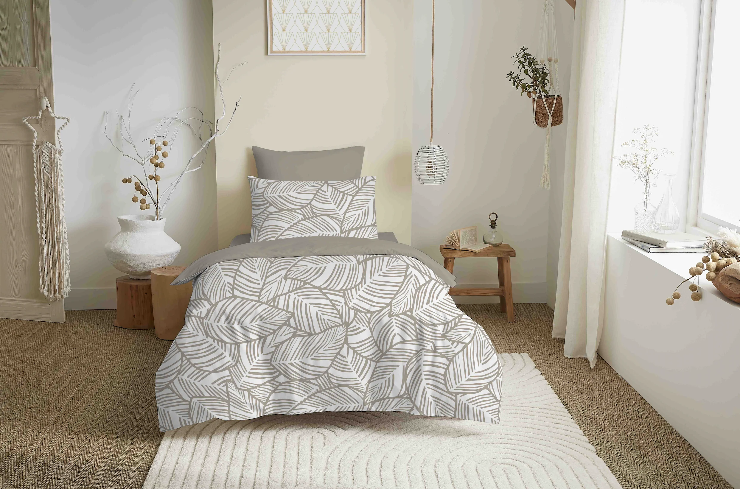 Pack Housse De Couette - 100% Coton - Fira Naturel - Image 3