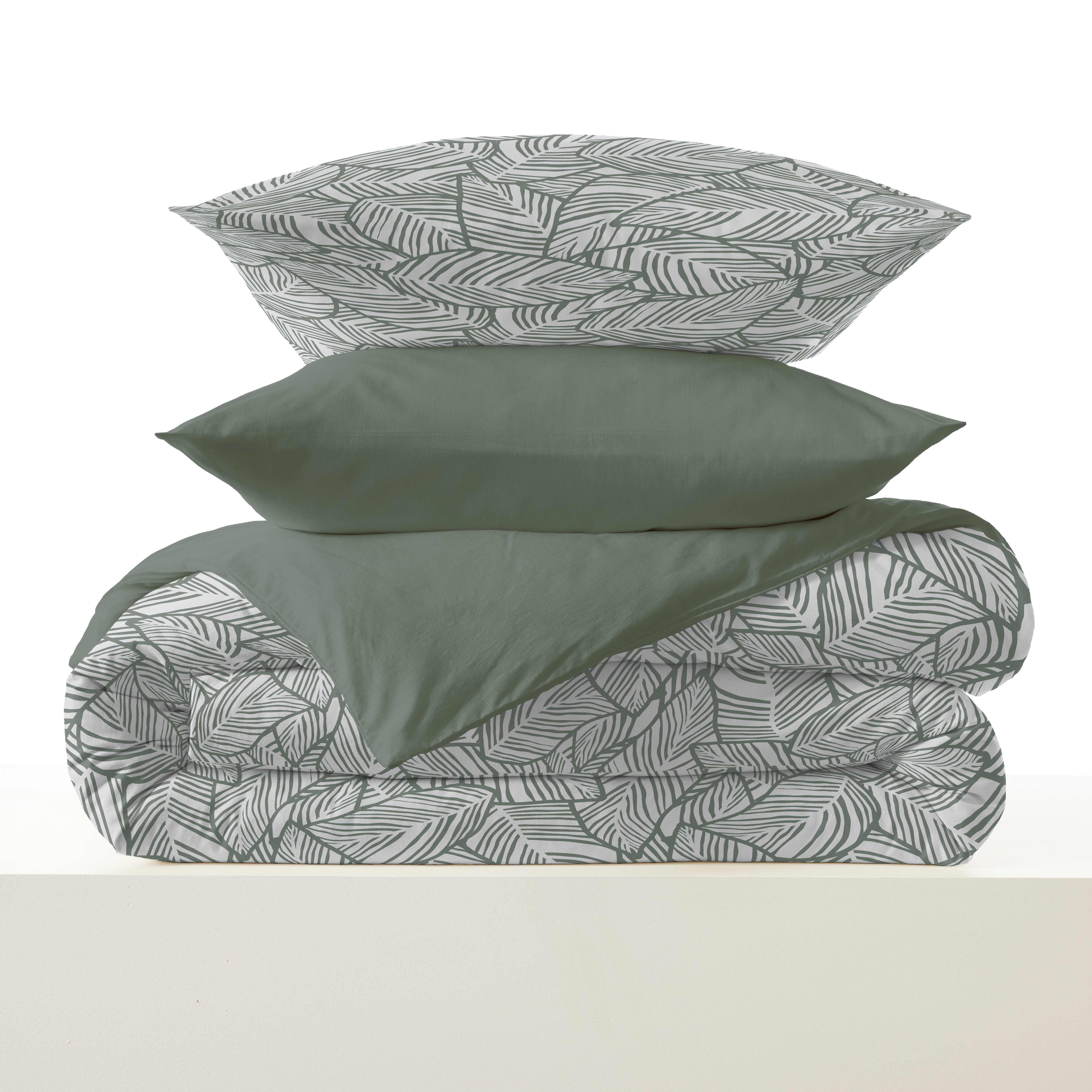Pack Housse De Couette - 100% Coton - Fira Romarin - Image 4