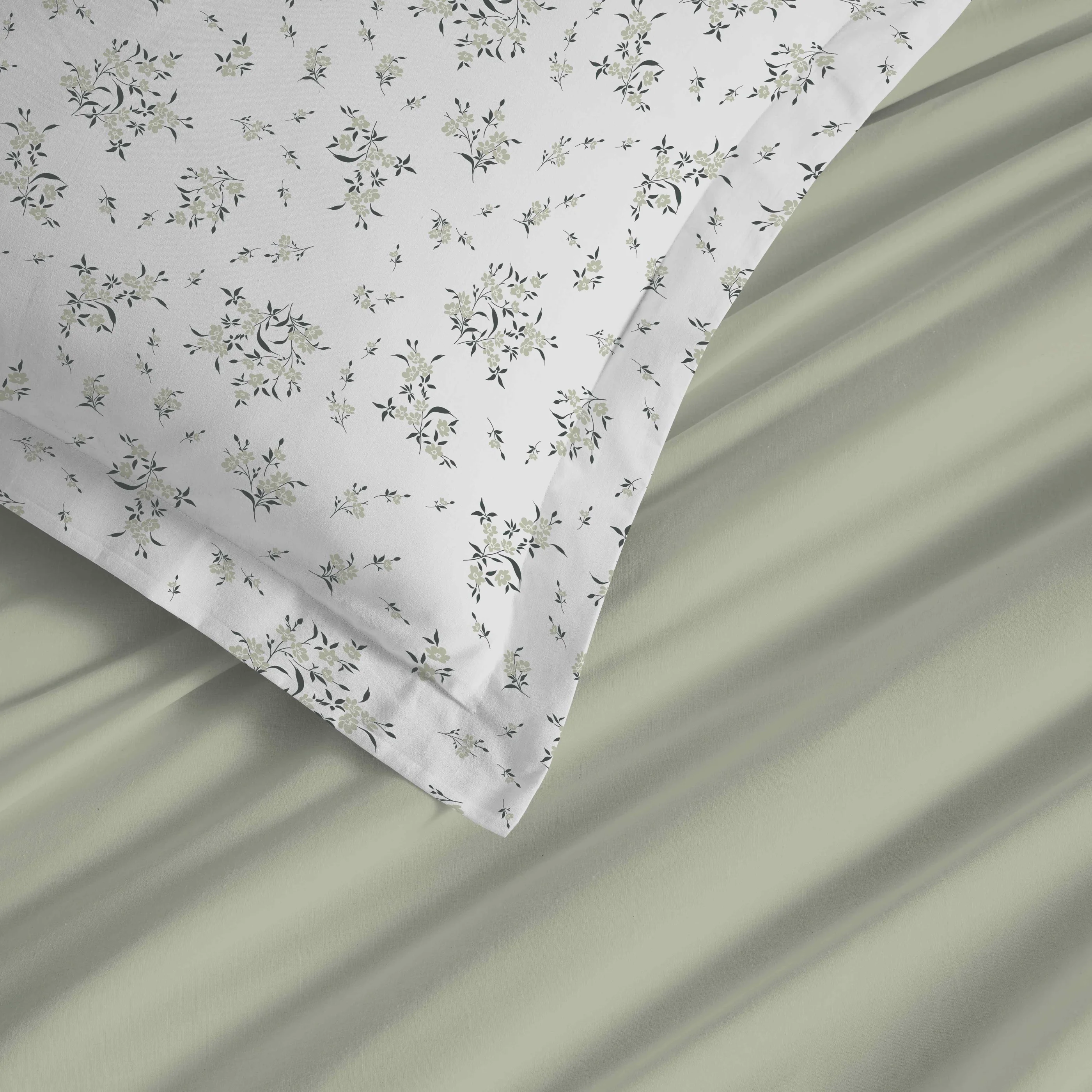 Parure De Draps 4 Pièces Pour Lit Grande Largeur - 100% Coton - Louise Romarin - Image 3