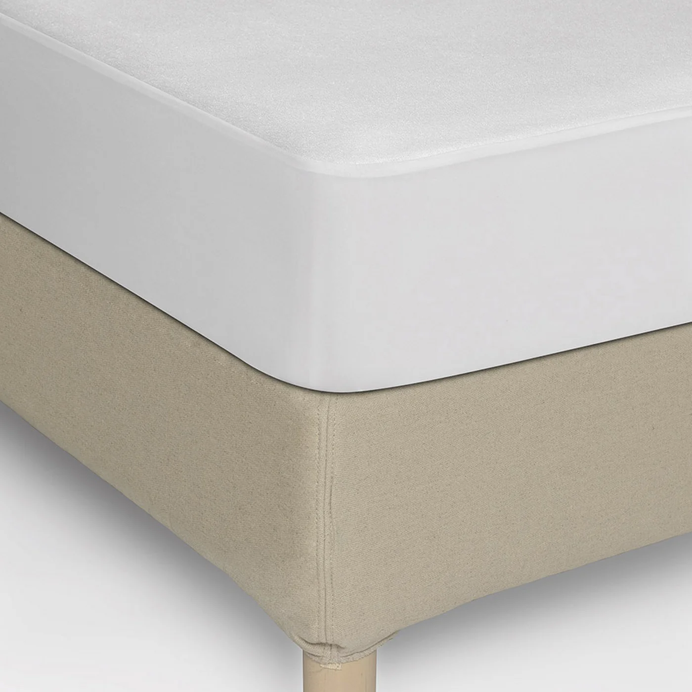 Protège Matelas Imperméables Absorbant Et Anti-Acariens - Blanc - Image 2