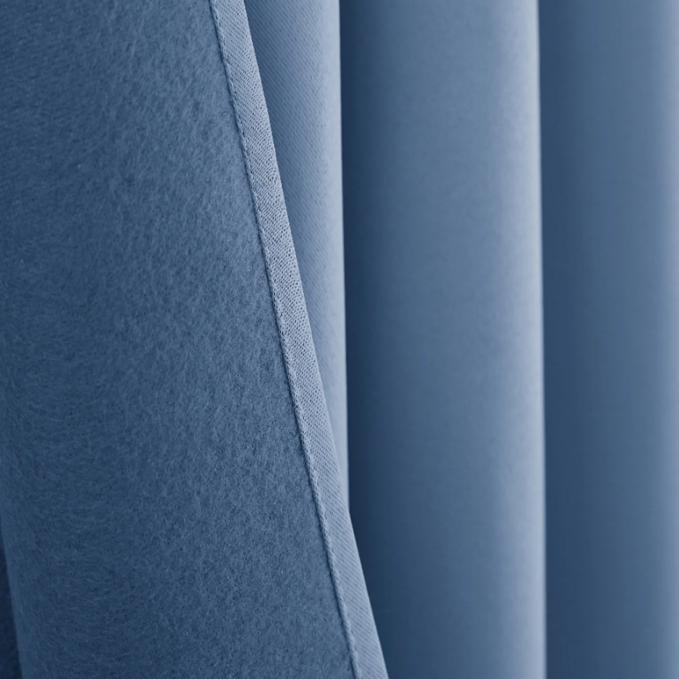 Rideaux Thermiques - 100% Polyester - Bleuet - Image 3