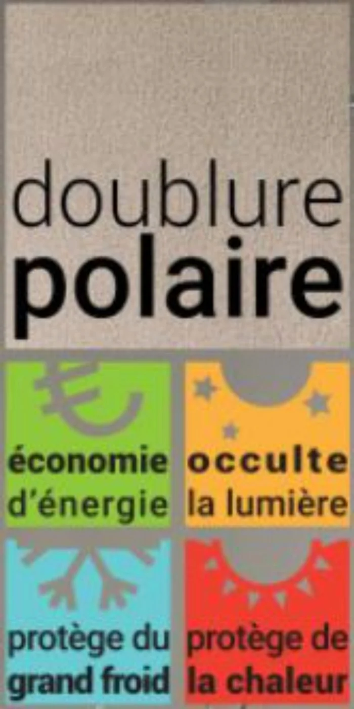 Rideaux Thermiques - 100% Polyester - Bleuet - Image 4