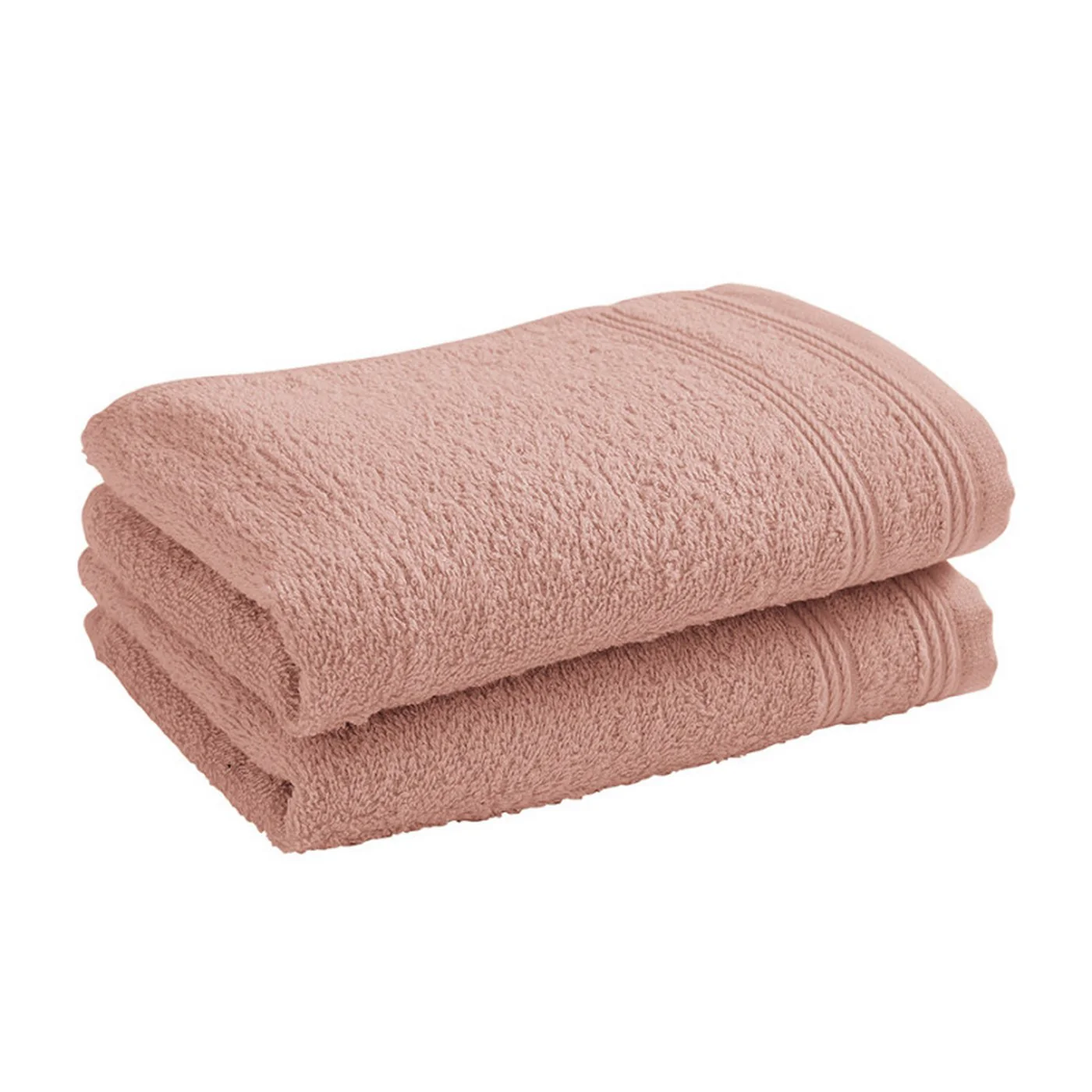 Serviettes Invité "Spa" - 100% Coton - Blush - Image 3
