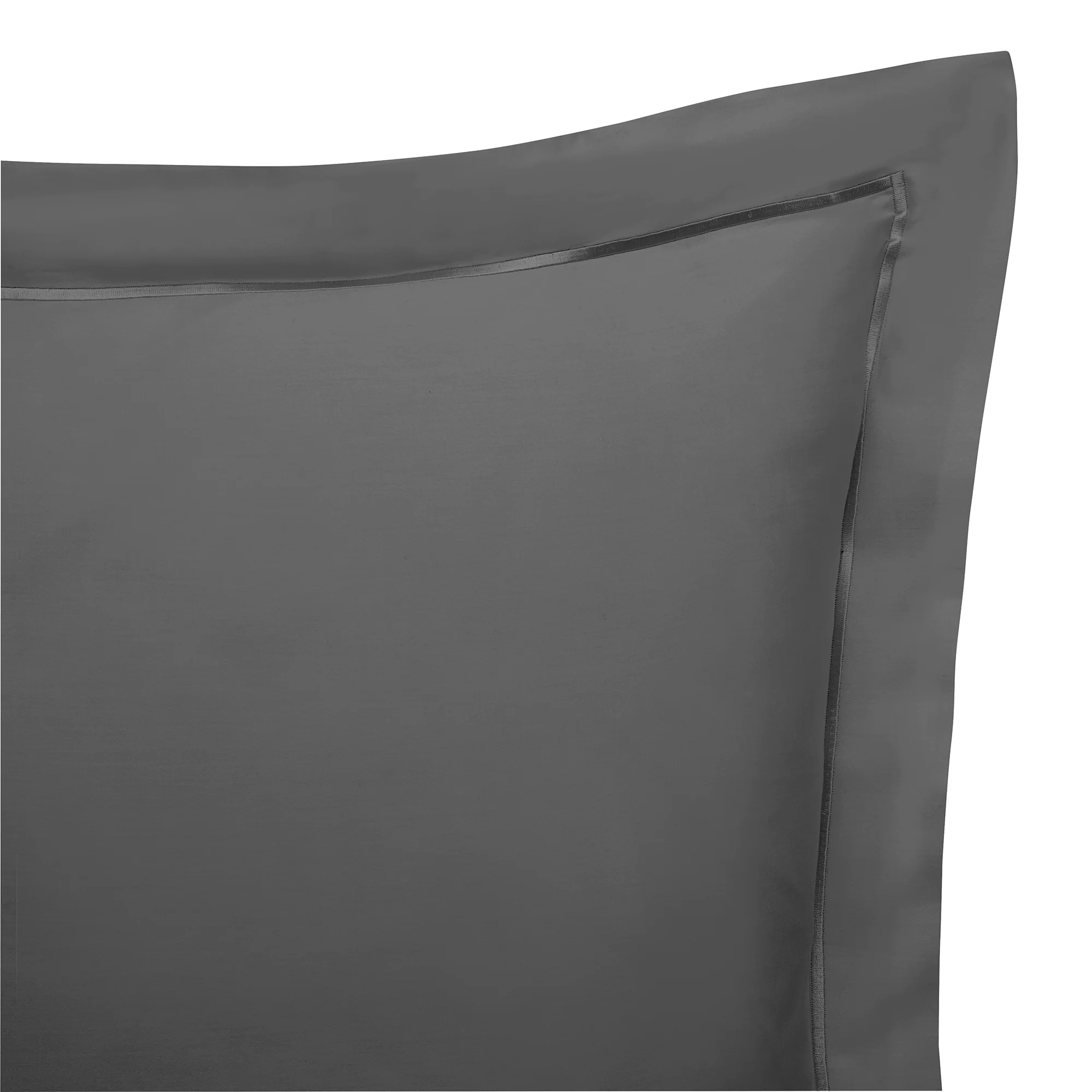 Taie D'Oreiller "Prestige" - Satin De Coton - Graphite - Image 6