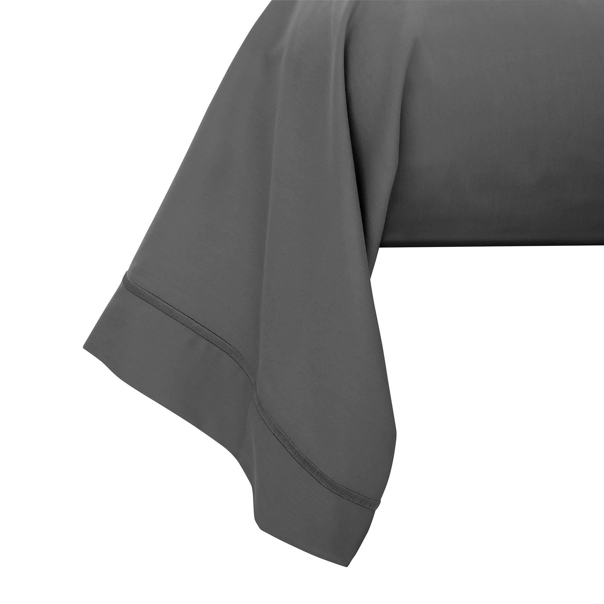 Taie De Traversin "Prestige" - Satin De Coton - Graphite - Image 4