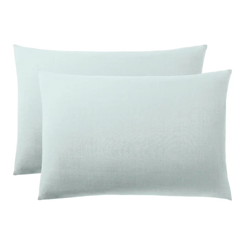 Taie D'Oreiller - 100% Coton - Menthe - Image 2