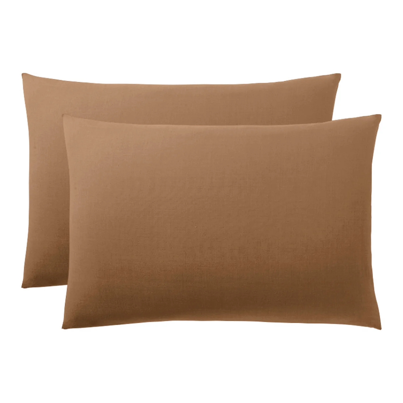 Taie D'Oreiller - 100% Coton - Taupe - Image 2