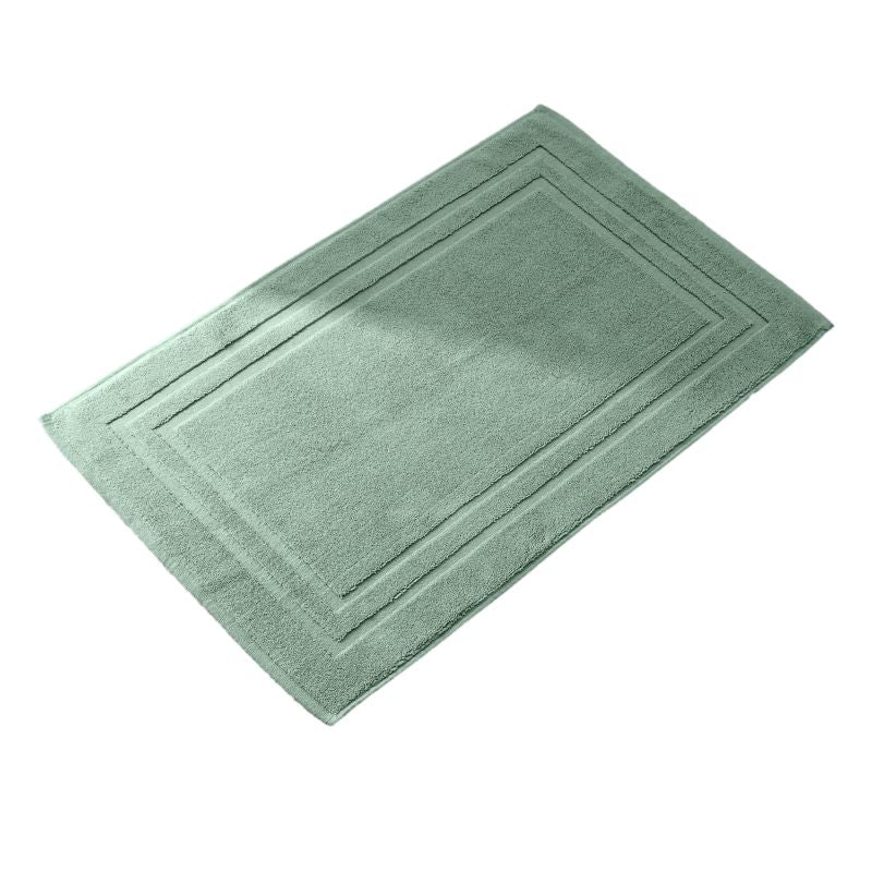 Tapis De Bain "Spa" - 100% Coton - Menthe - Image 2