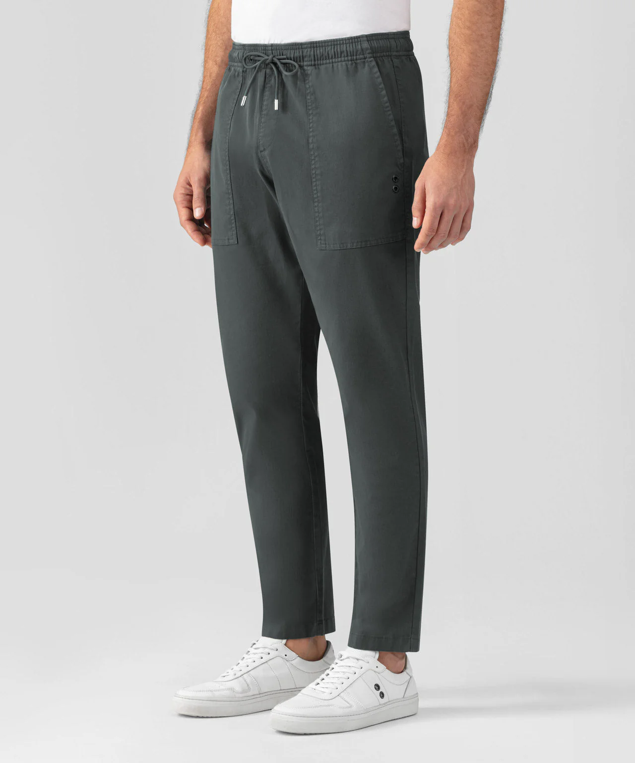 Pantalon Cotton Sports Chino - Green Shadow - Image 2