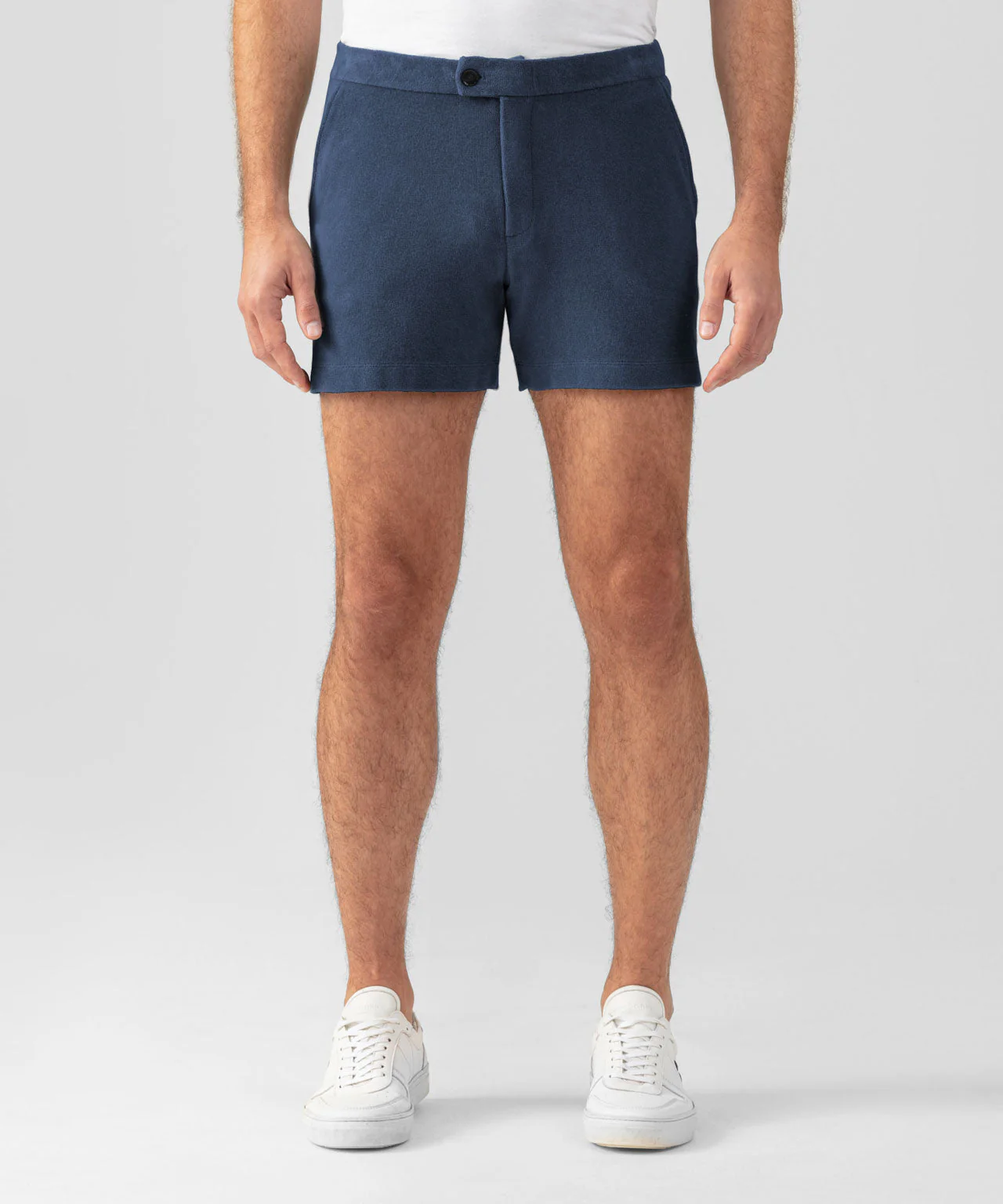 Short Cotton Terry Tennis - Deep Ocean