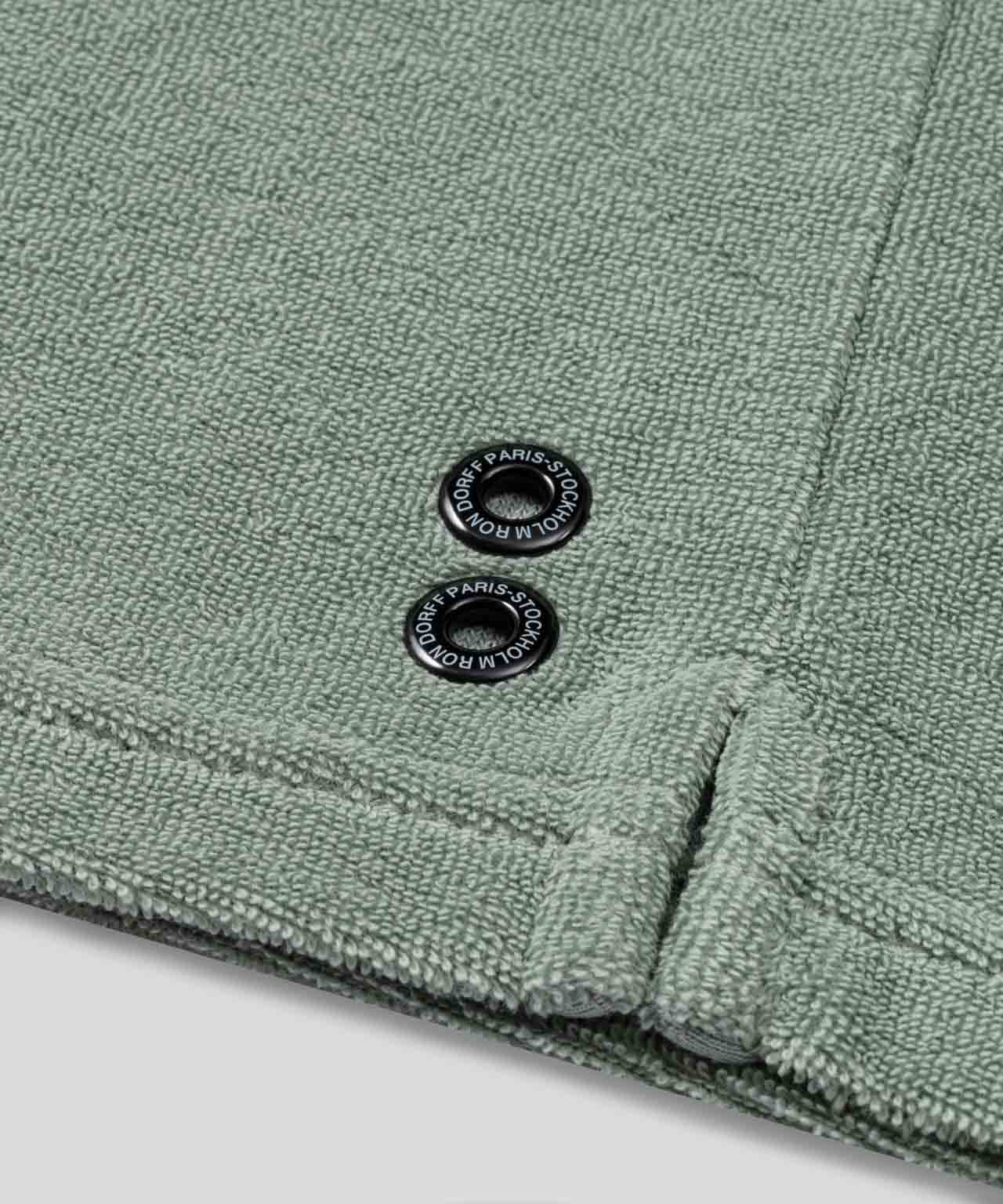Polo Cotton Terry V Neck - Aquamarine - Image 5