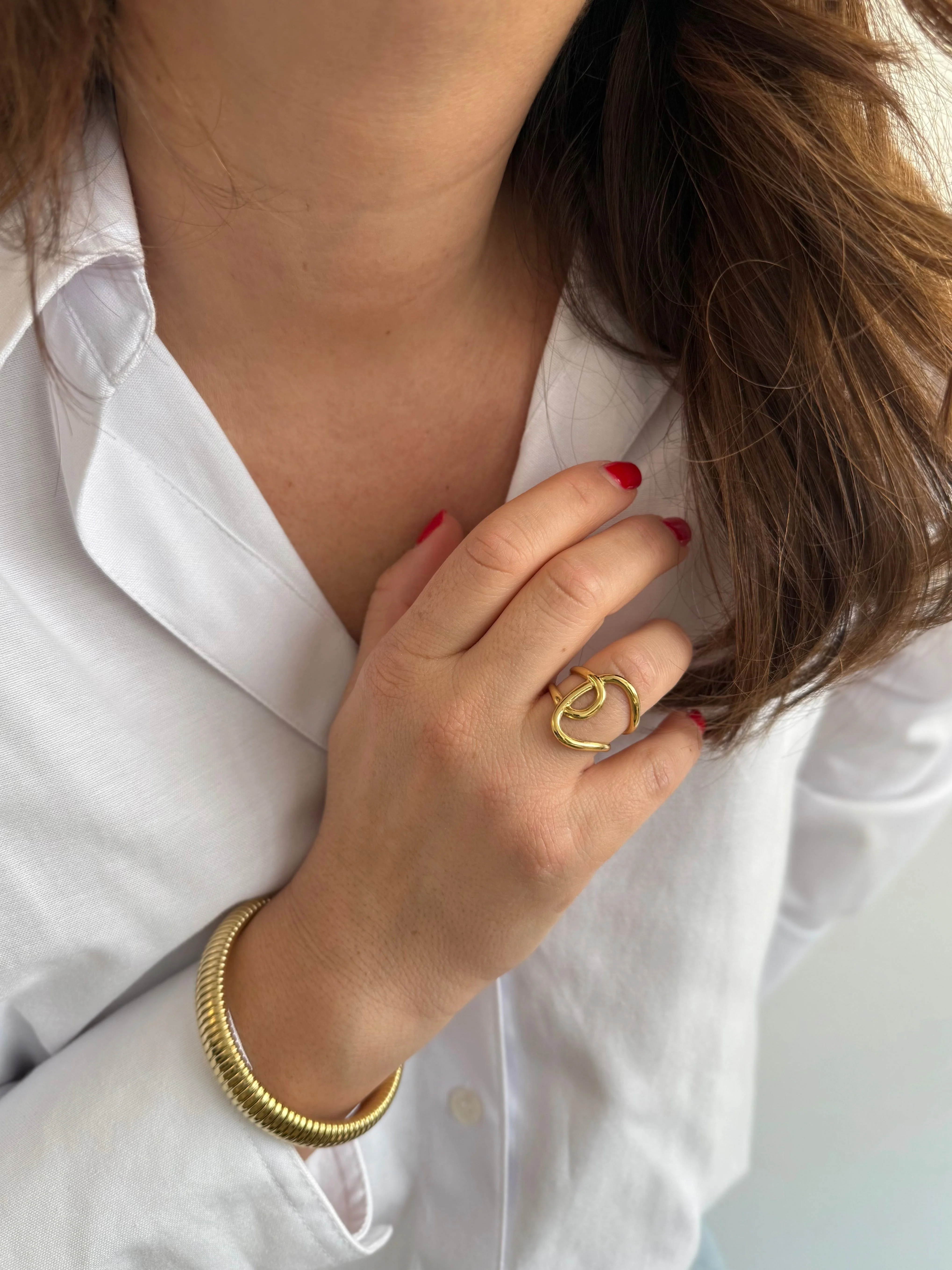 Bague Dani - Doré Ou Argent - Image 5