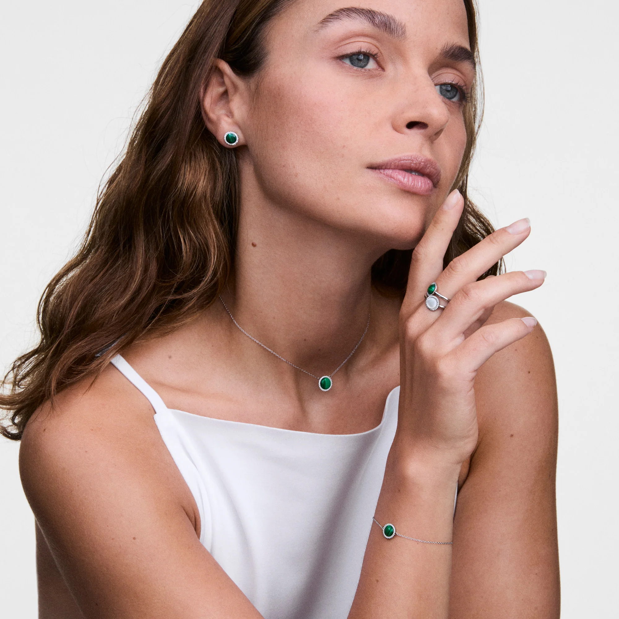 Boucles D'Oreilles Audrey Malach Silver - Image 2