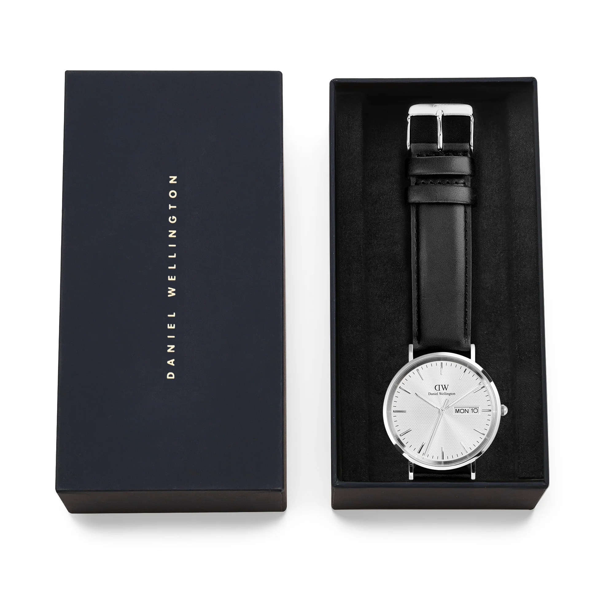 Montre Classic Day Display Sheffield White Silver - Image 10