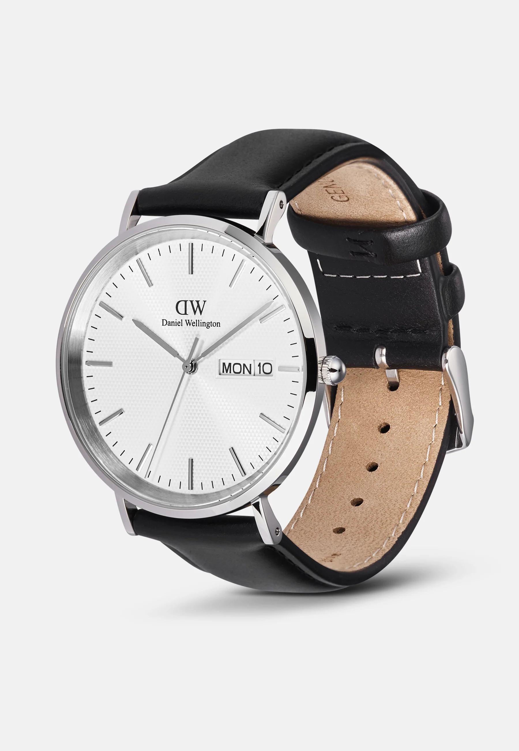 Montre Classic Day Display Sheffield White Silver - Image 4