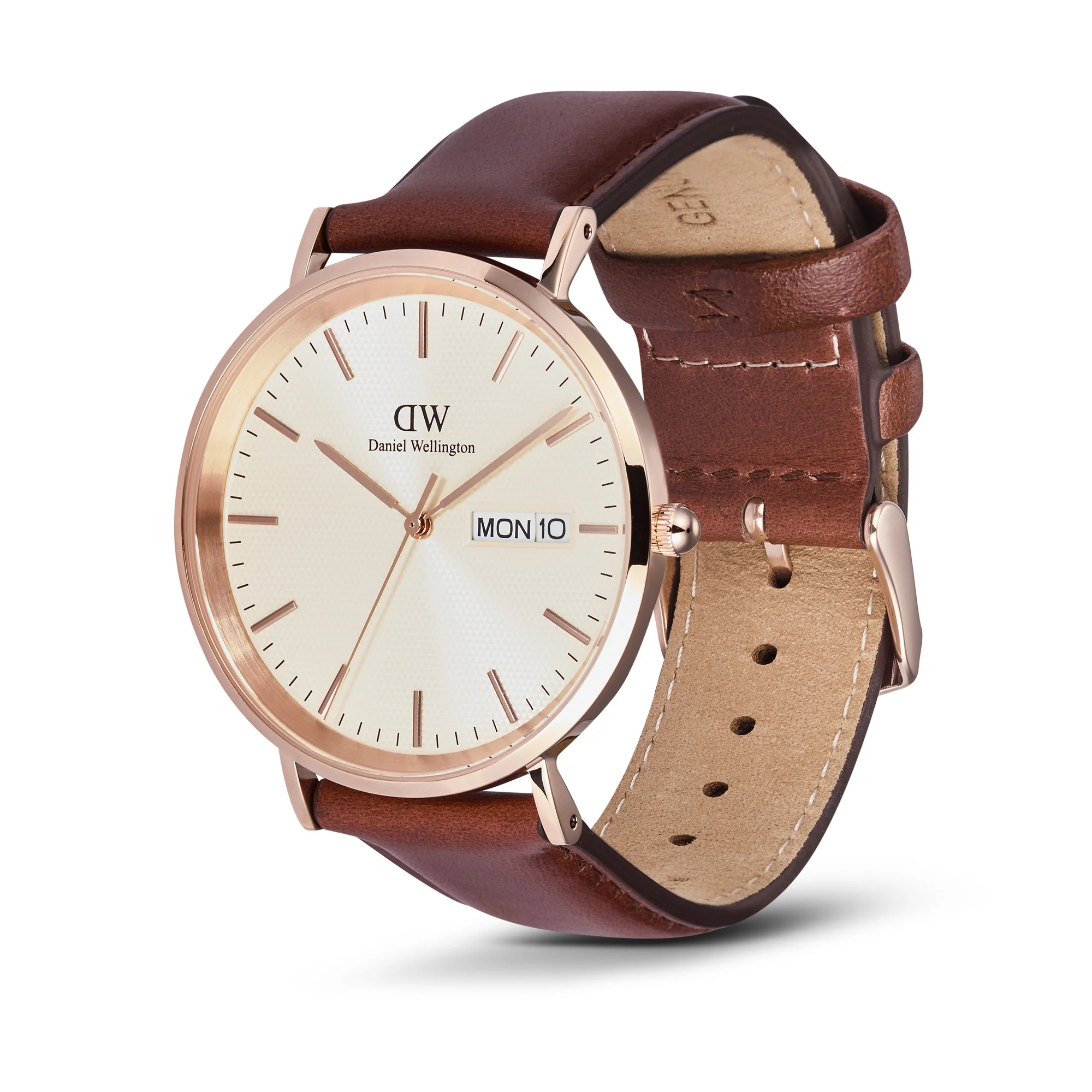 Montre Classic Day Display St Mawes Champagne Rose Gold - Image 7