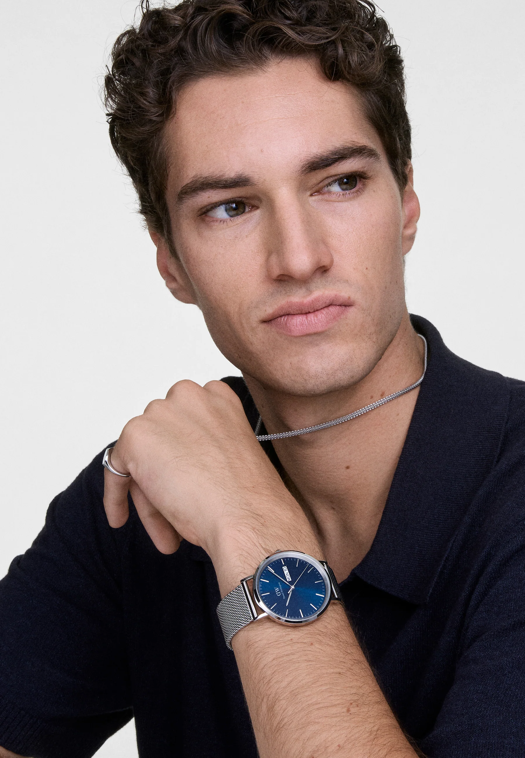 Montre Classic Day Display Sterling Arctic Silver - Image 7