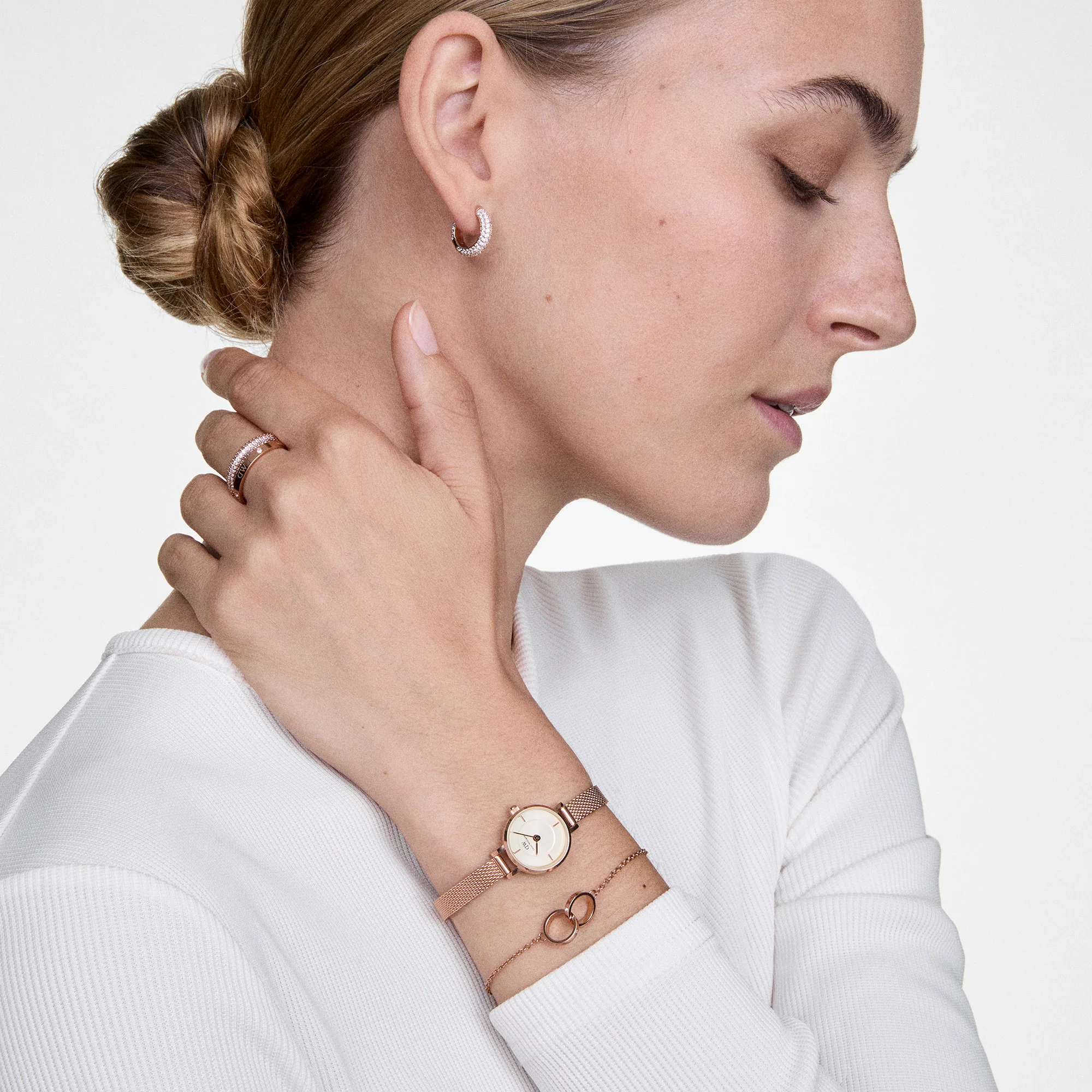 Bracelet Classic Lumine Unity Rose Gold - Image 4