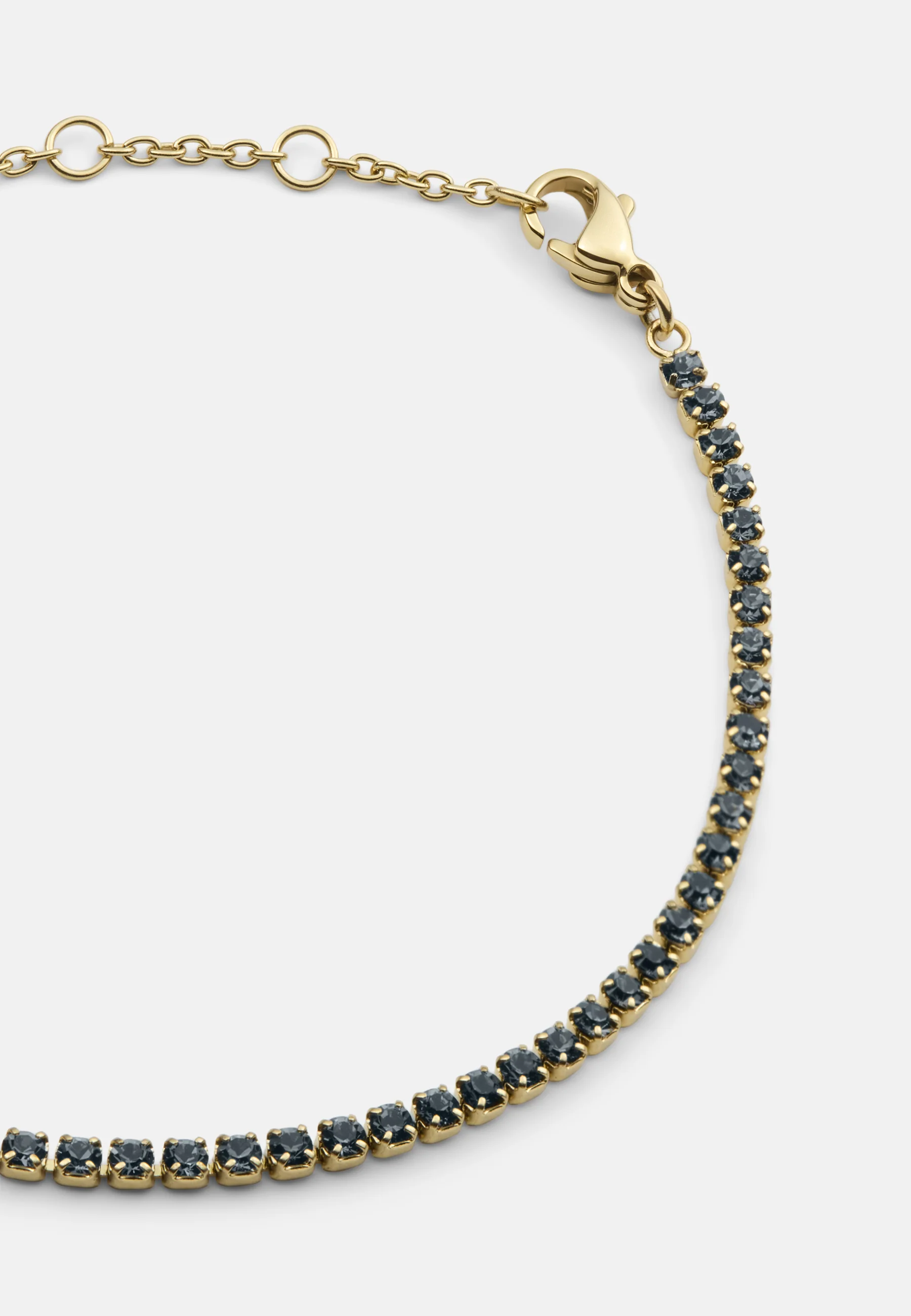 Bracelet Classic Tennis Nightfall Gold - Image 8