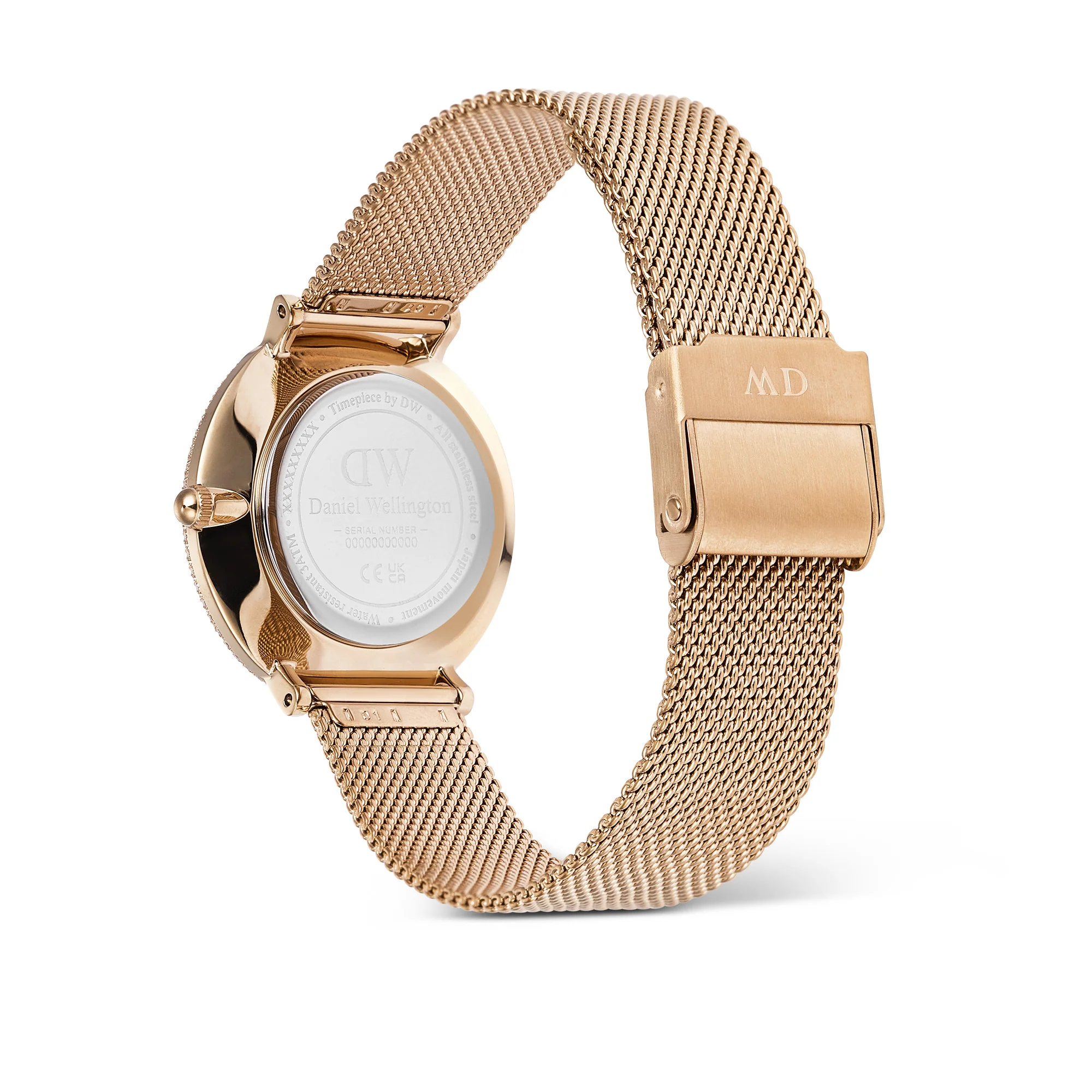 Montre Crystalline Bezel Melrose White Mop Rose Gold - Image 9