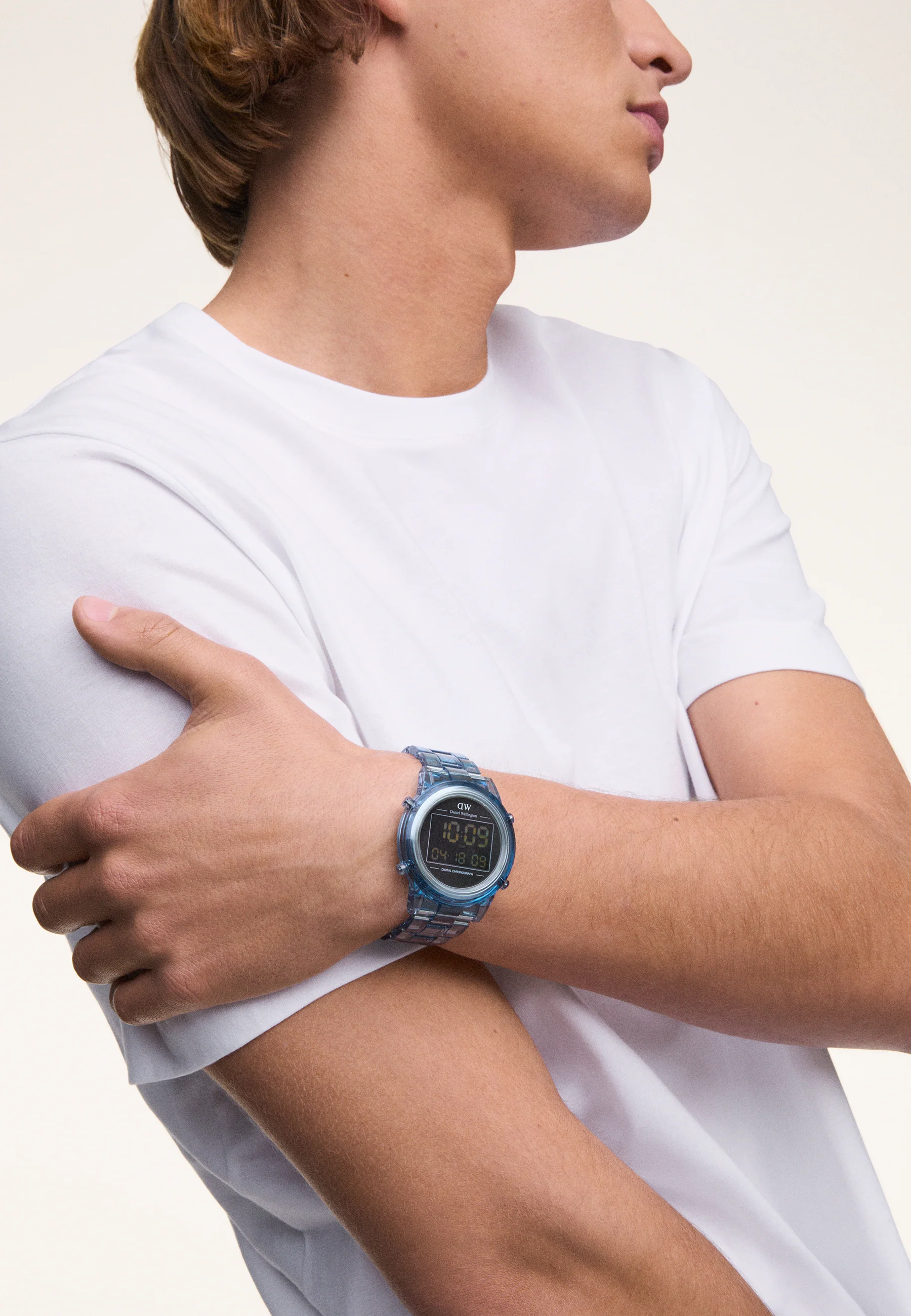 Montre Digital Light Blue Light Blue - Image 7