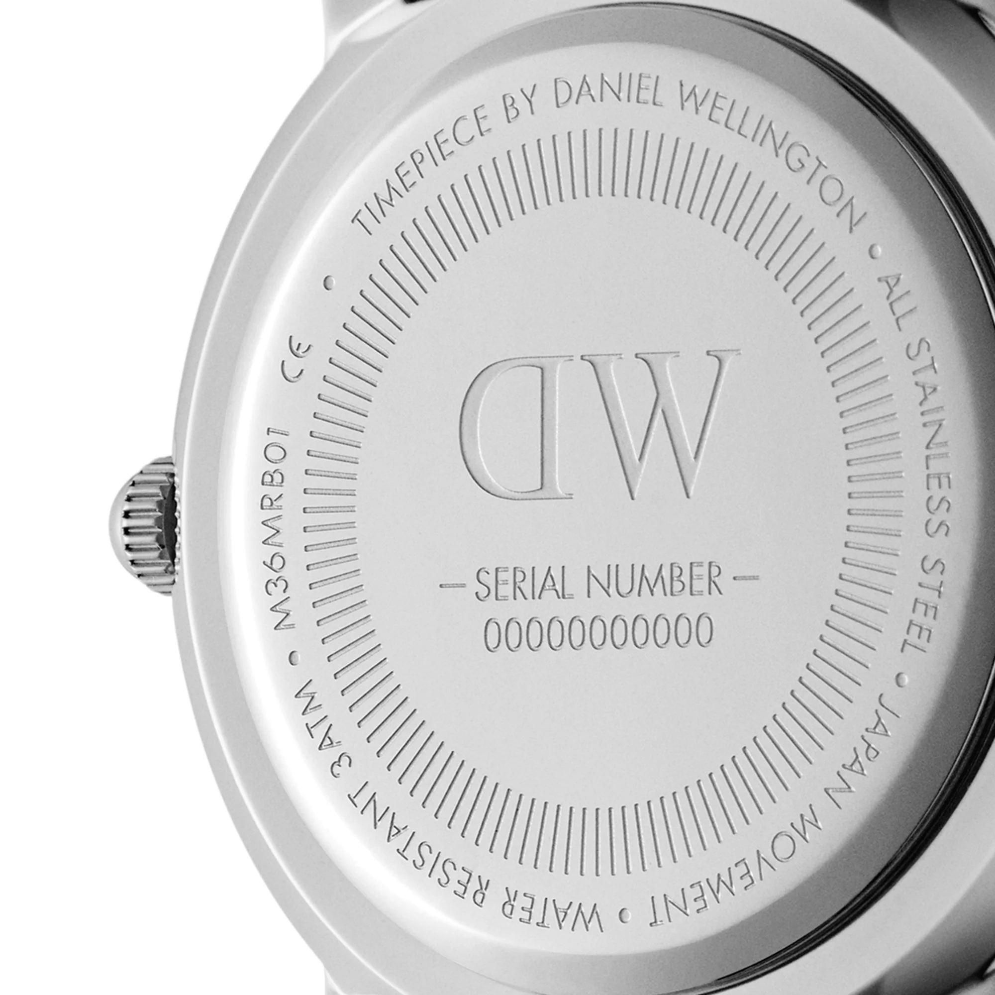 Montre Iconic Grey Nato White Silver - Image 4