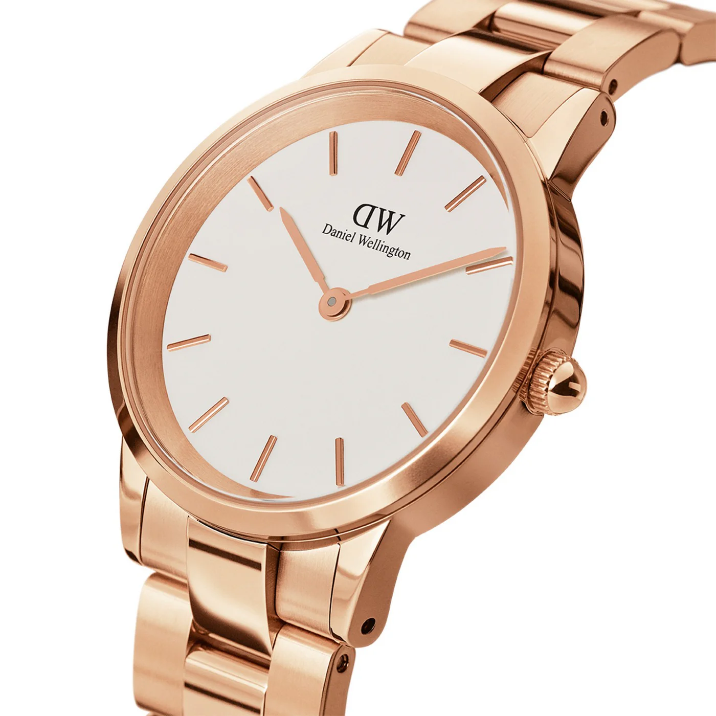 Montre Iconic Link Eggshell White Rose Gold - Image 4