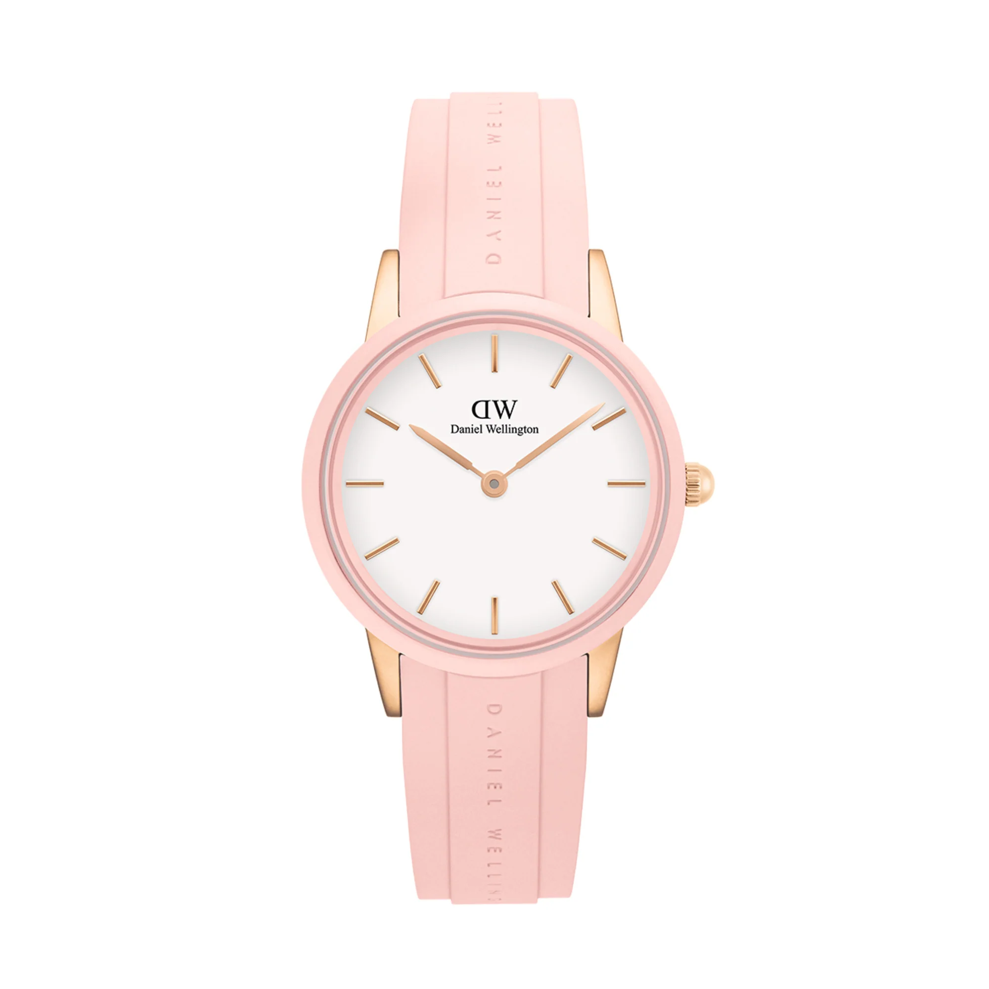 Montre Iconic Motion Pastel Pink (10 Atm) White Rose Gold