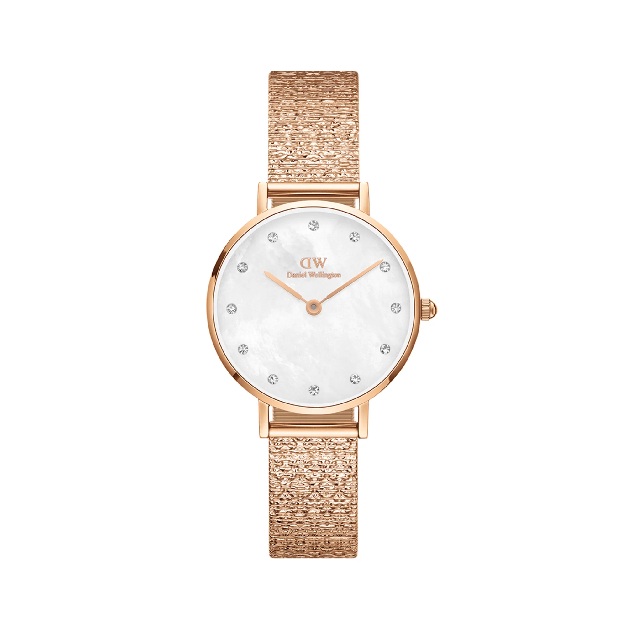 Montre Petite Lumine Mop White Rose Gold