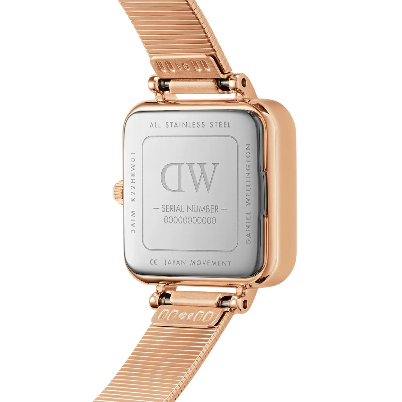 Montre Quadro Studio Emerald Rose Gold - Image 2