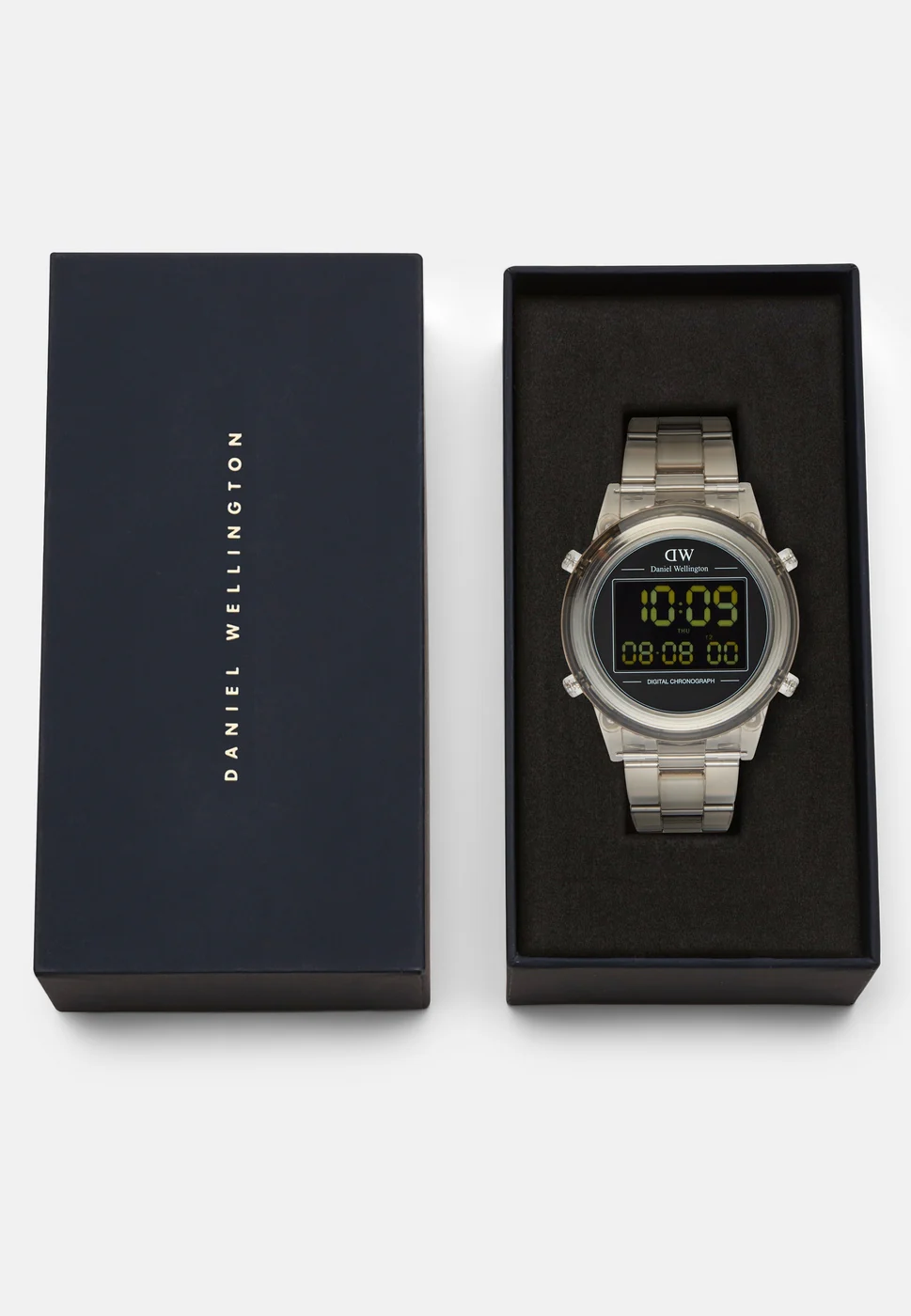 Montre Retro Digital Light Grey - Image 4