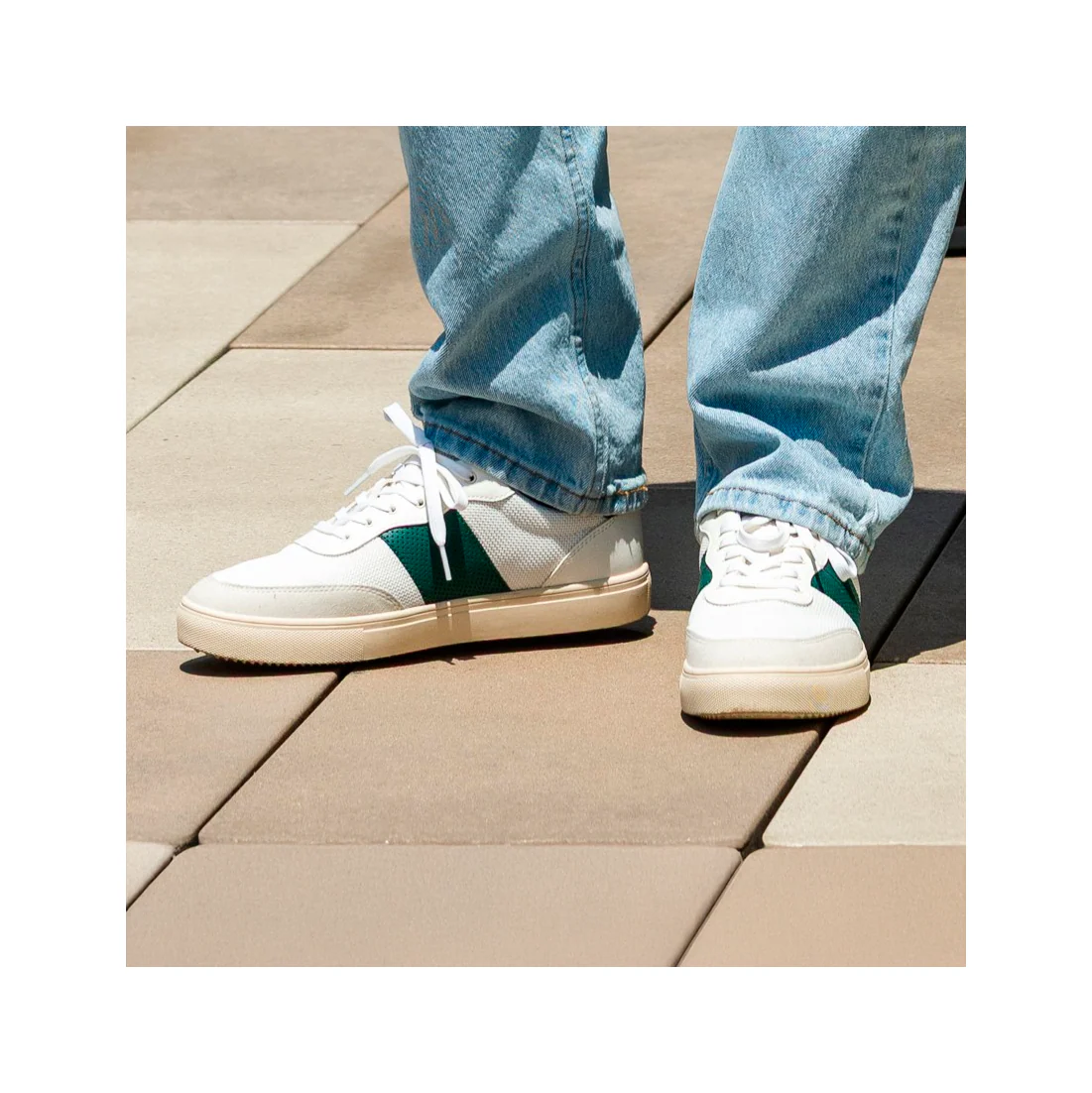 Basket Davis - White Cactus Navy Green - Image 3