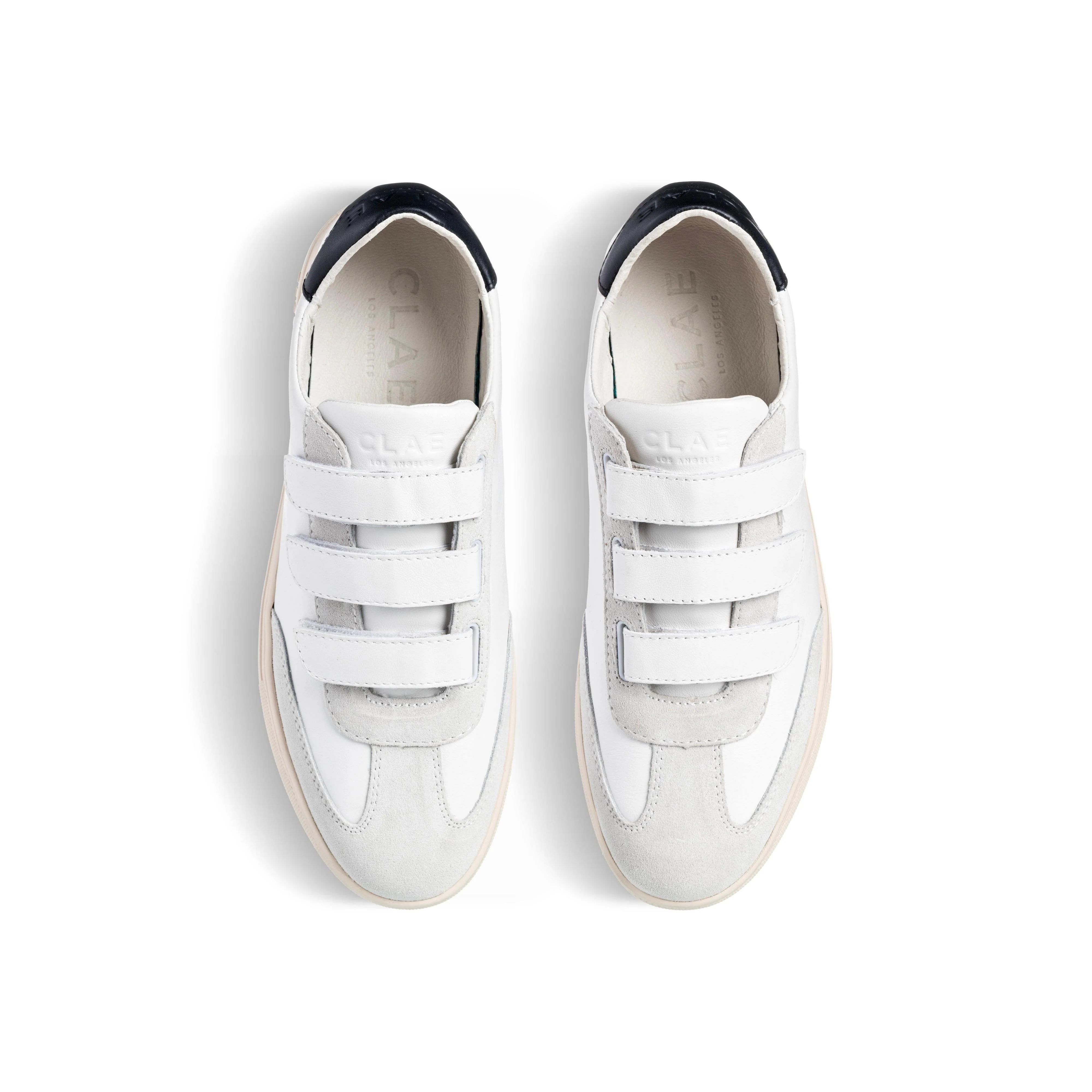 Basket Deane - Strap White Leather Black - Image 5