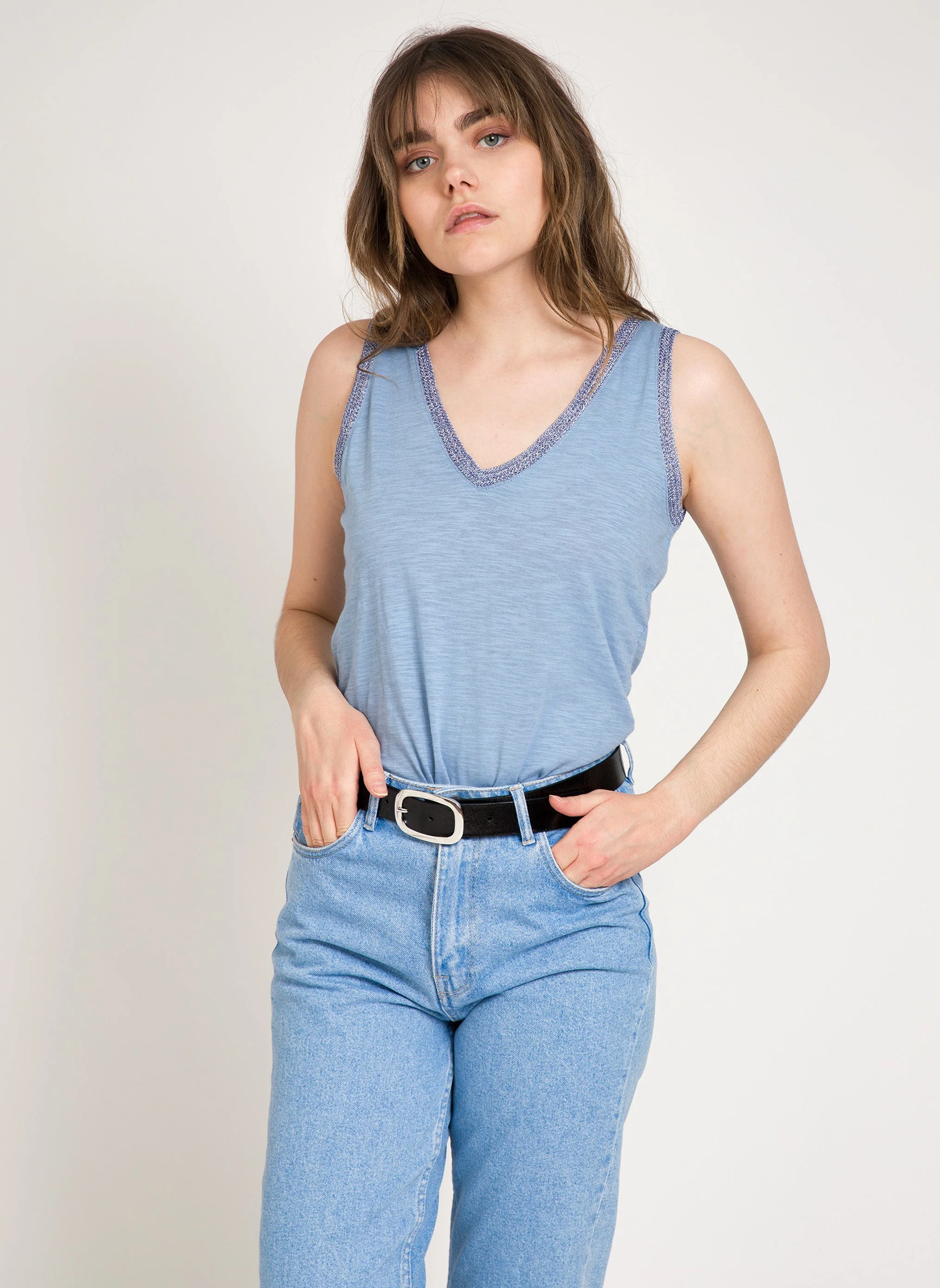 Debardeur Tessa - Bleuet