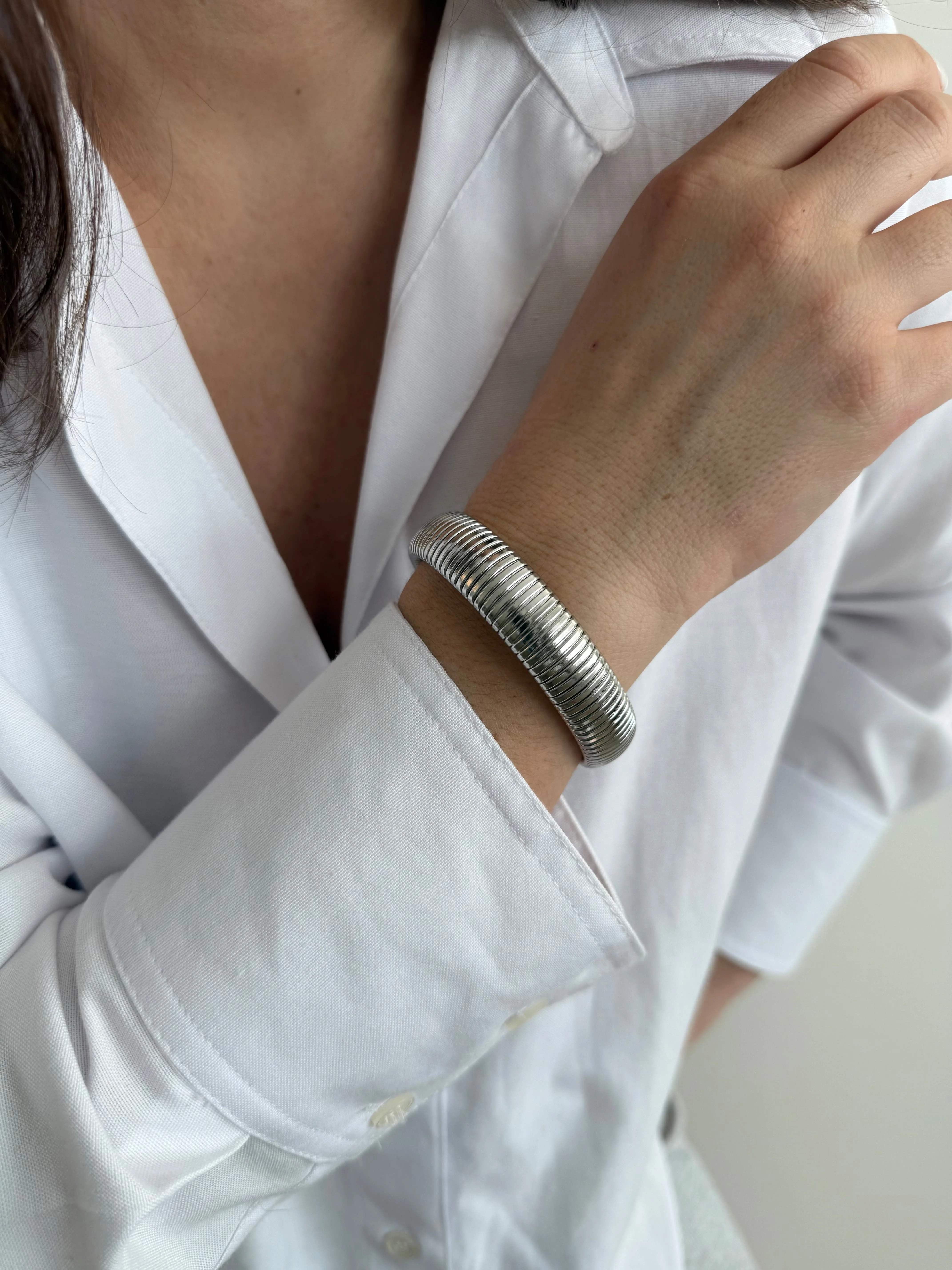 Bracelet Delone (14Mm) - Doré Ou Argent - Image 4