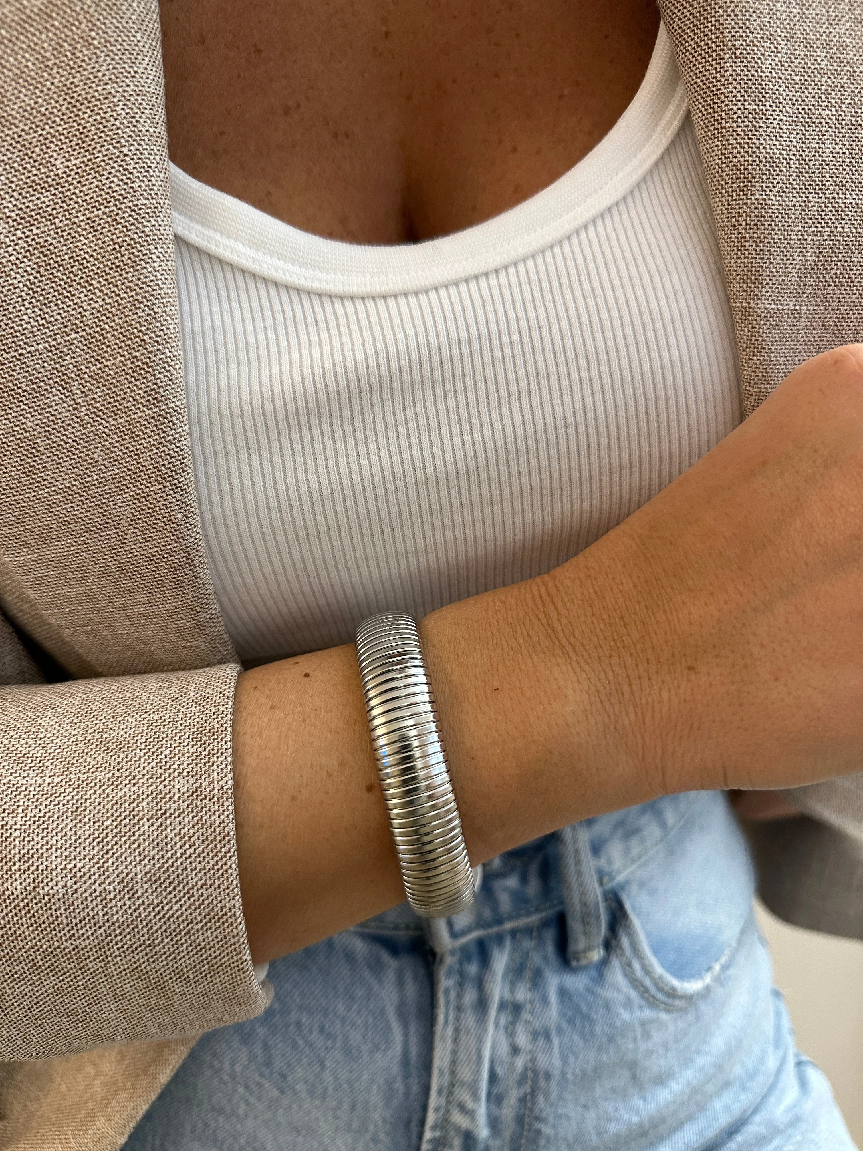 Bracelet Delone (14Mm) - Doré Ou Argent - Image 6