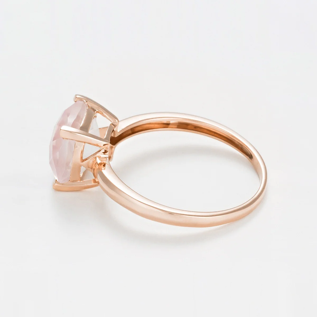 Bague "Quartz Unique" Quartz Rose 2,10Ct/1 - Or Rose - Image 3