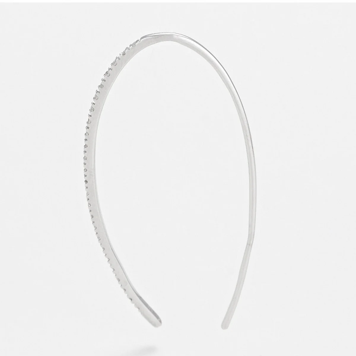 Boucles D'Oreilles "Lianes Précieuses" Diamant 0,150/50 - Or Blanc - Image 3
