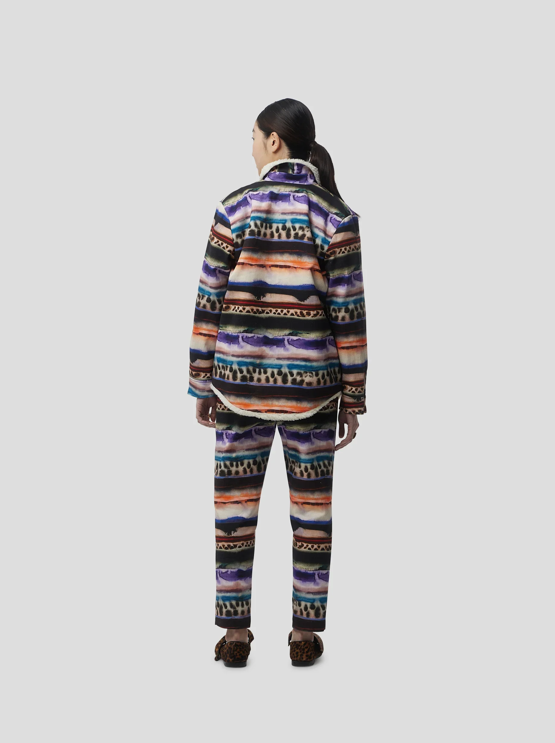 Dori Overshirt in Edgewalk print - Image 4